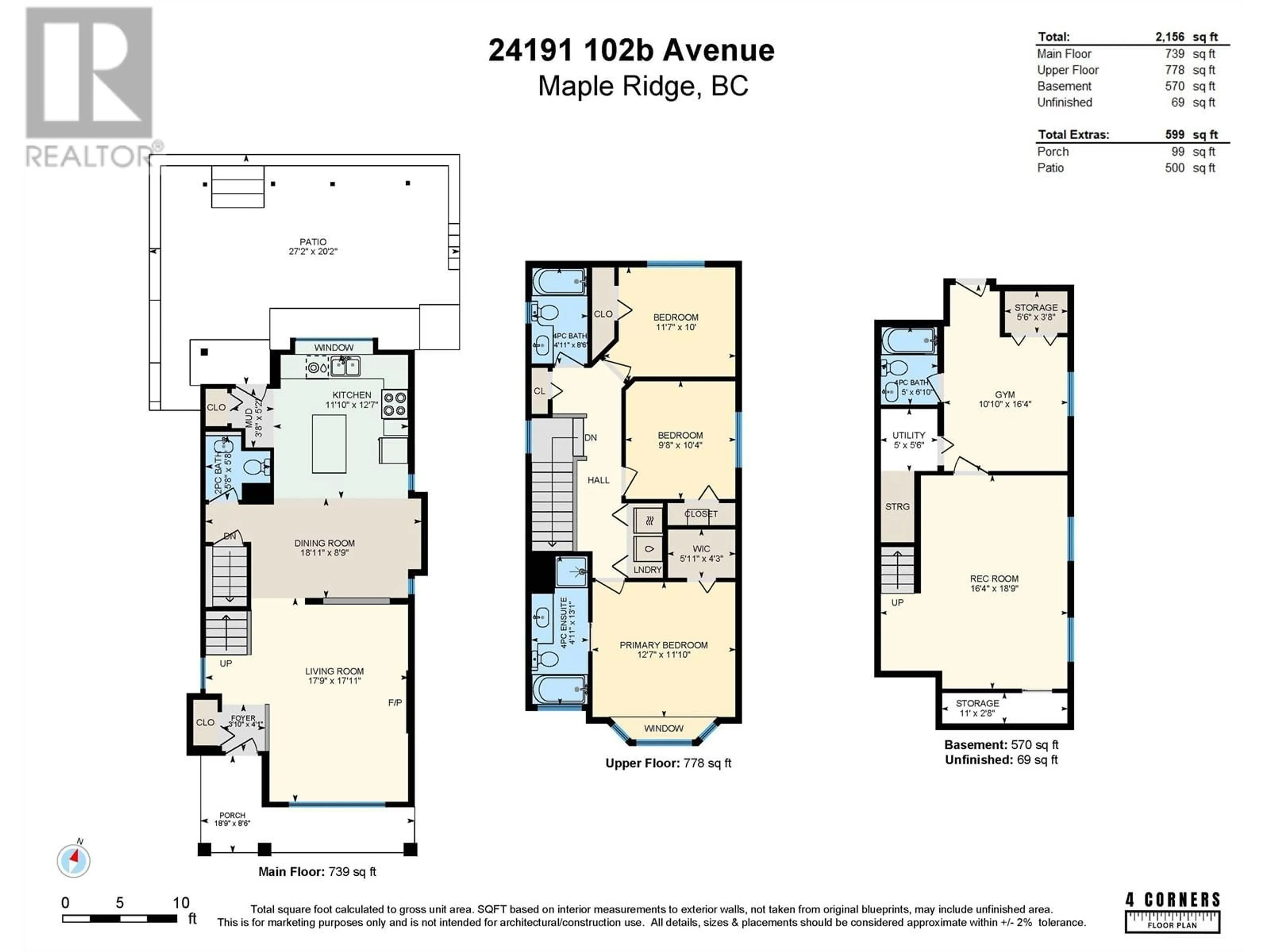 Floor plan for 24191 102B AVENUE, Maple Ridge British Columbia V2W2C5