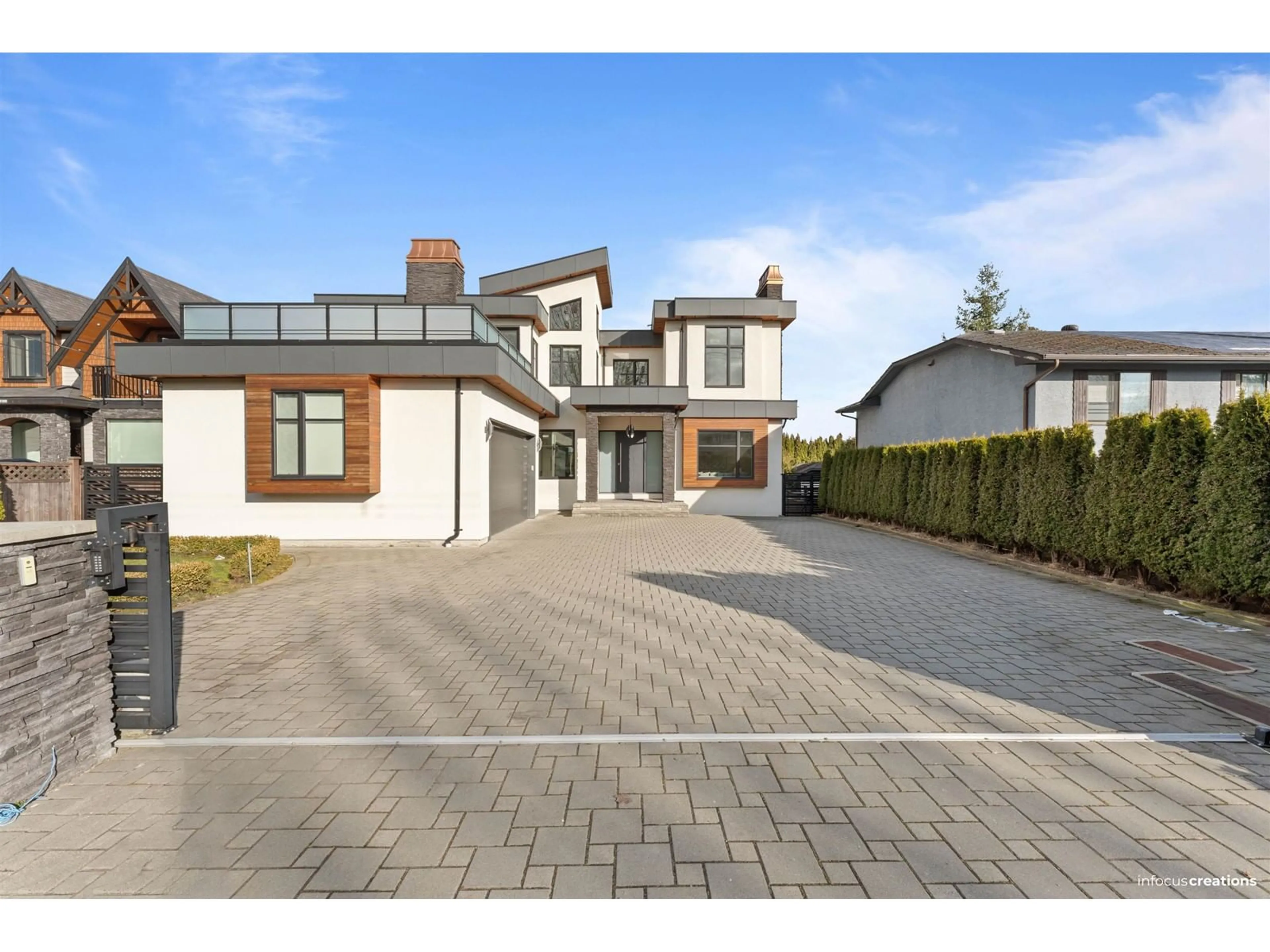 Home with brick exterior material, street for 1444 160, Surrey British Columbia V4A4W9