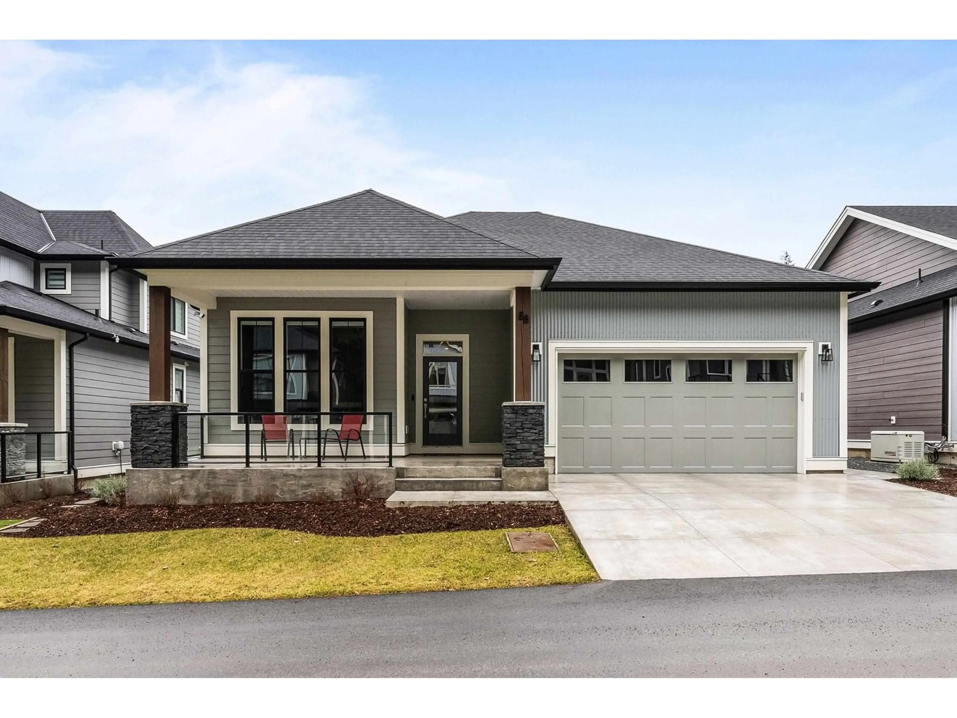 Home with vinyl exterior material, street for 88 - 1880 COLUMBIA VALLEY ROAD, Lindell Beach British Columbia V2R6G8
