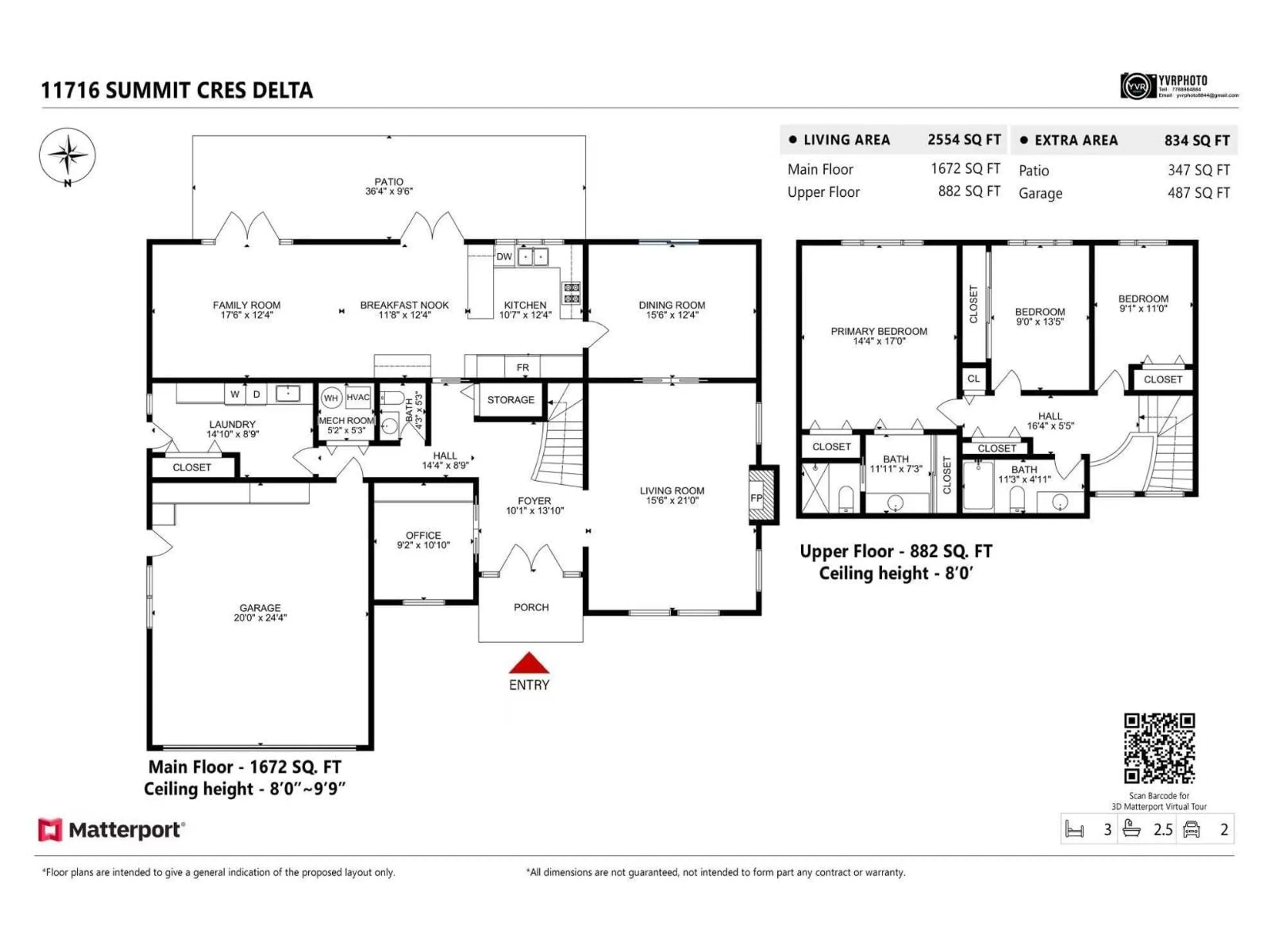 Floor plan for 11716 SUMMIT, Delta British Columbia V4E2Z5