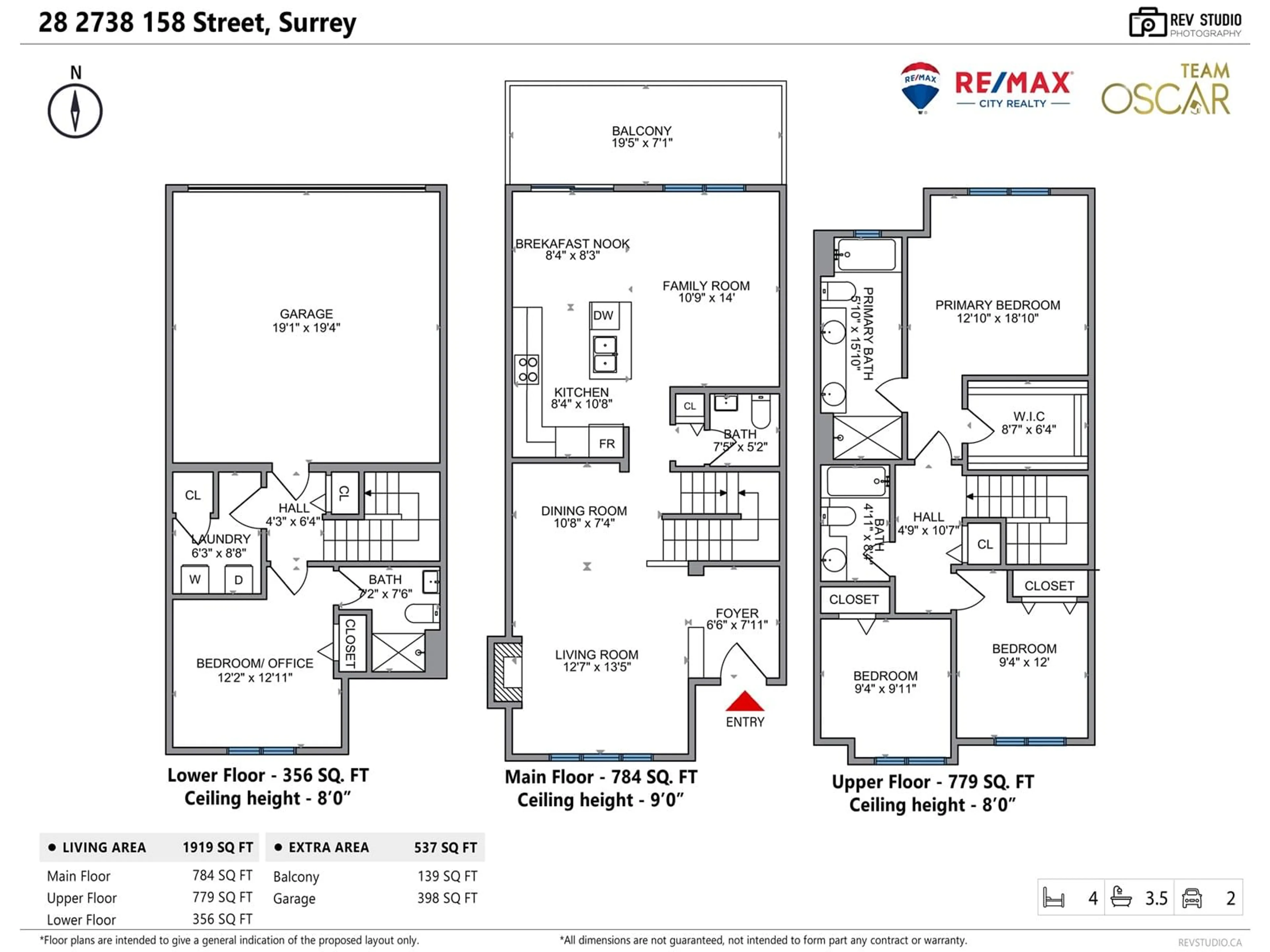 Floor plan for 28 - 2738 158, Surrey British Columbia V3Z3K3