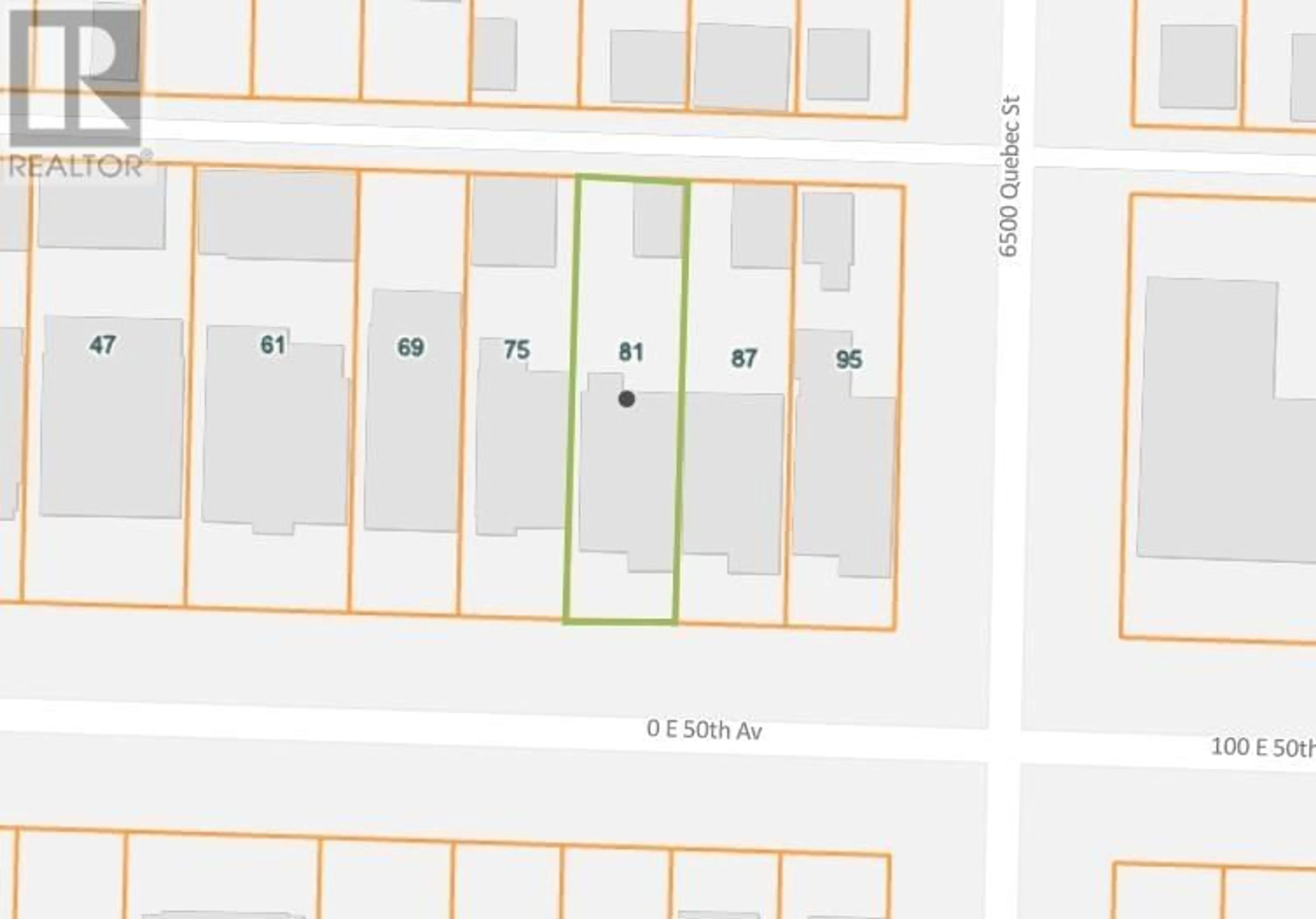 Picture of a map for 81 50TH AVENUE, Vancouver British Columbia V5X1A1