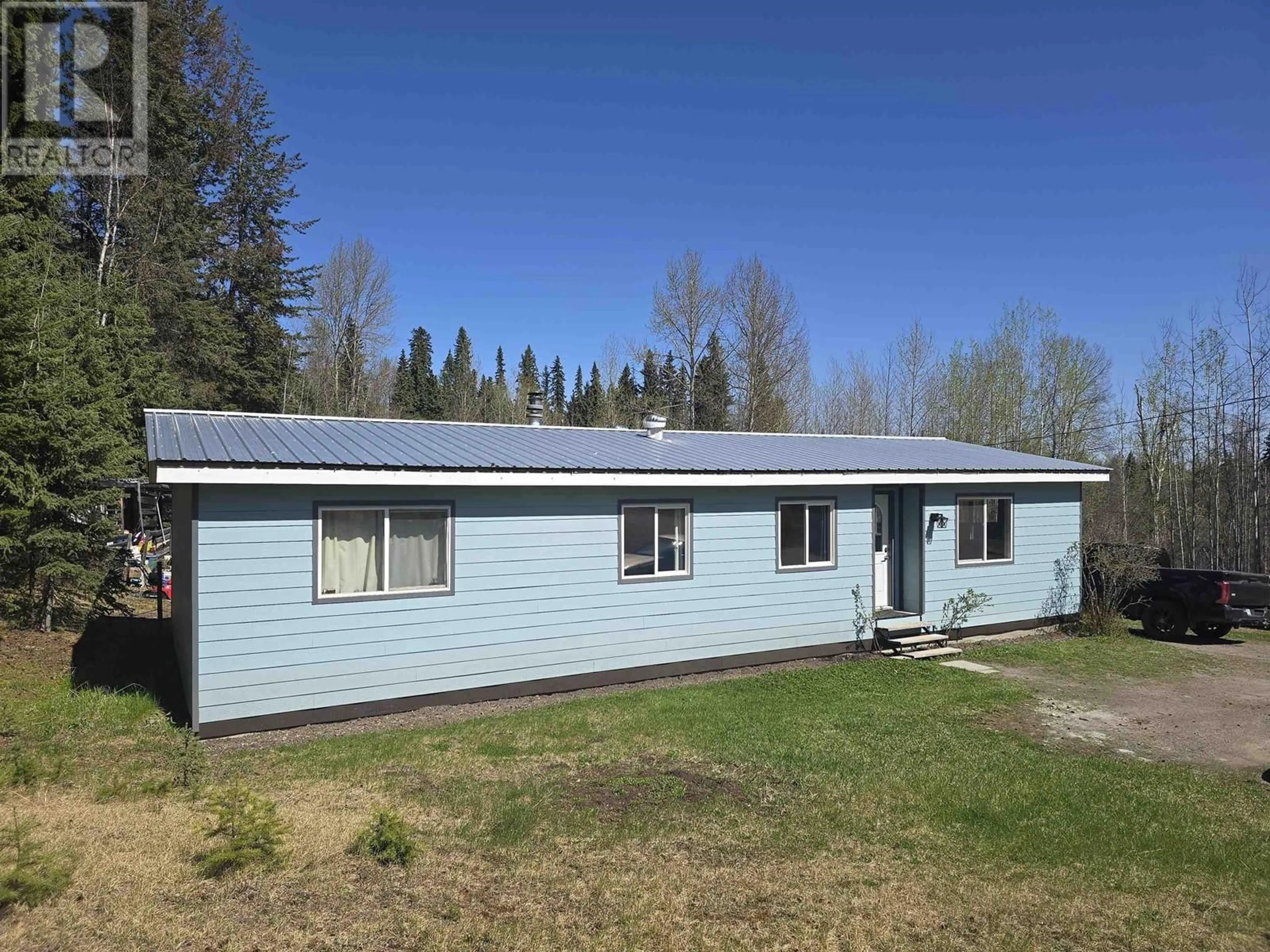 A pic from outside/outdoor area/front of a property/back of a property/a pic from drone, building for 2908 NAZKO ROAD, Quesnel British Columbia V2J7E7