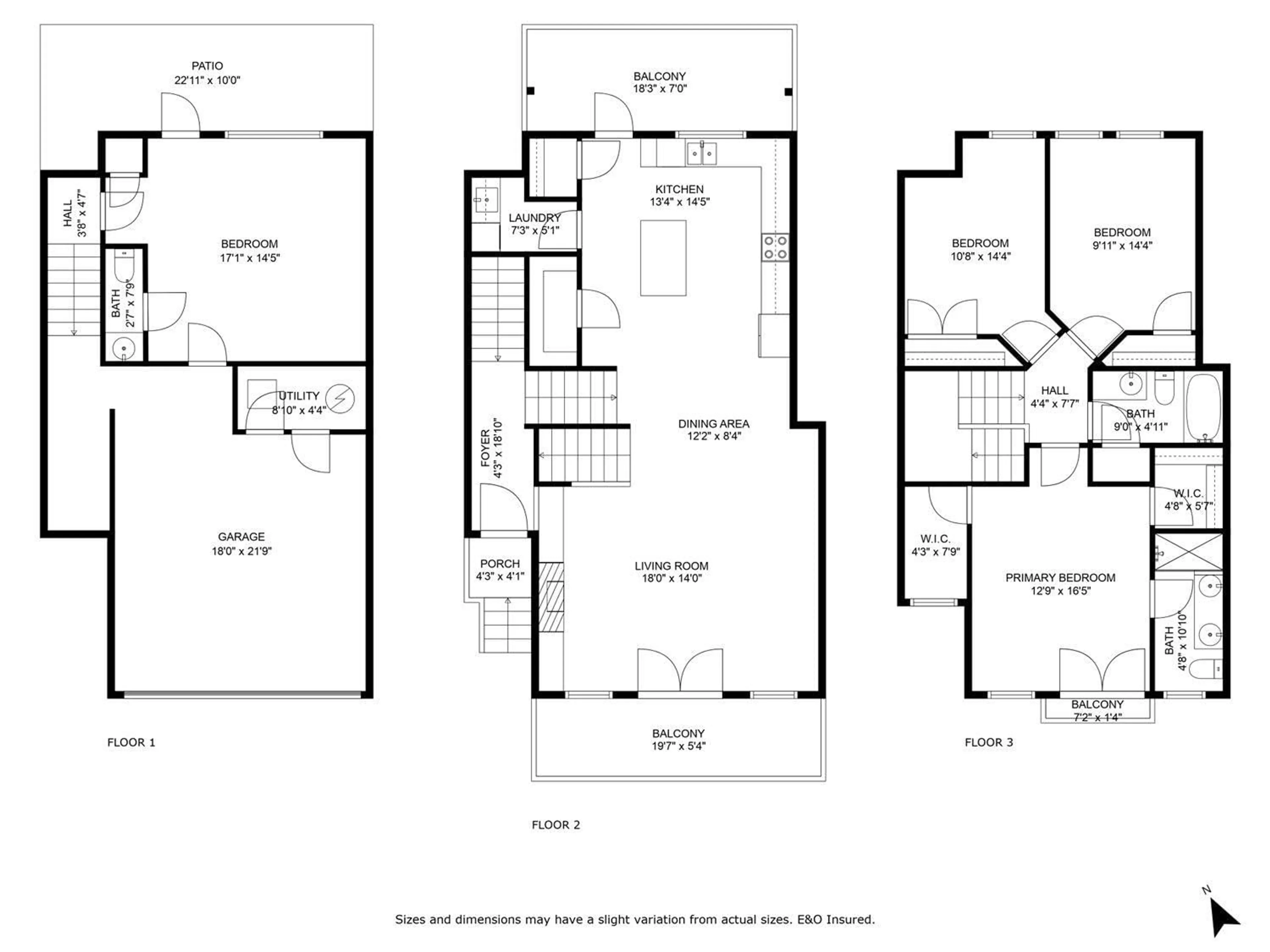 Floor plan for 17 - 45545 KIPP AVENUE, Chilliwack British Columbia V2P1Z1