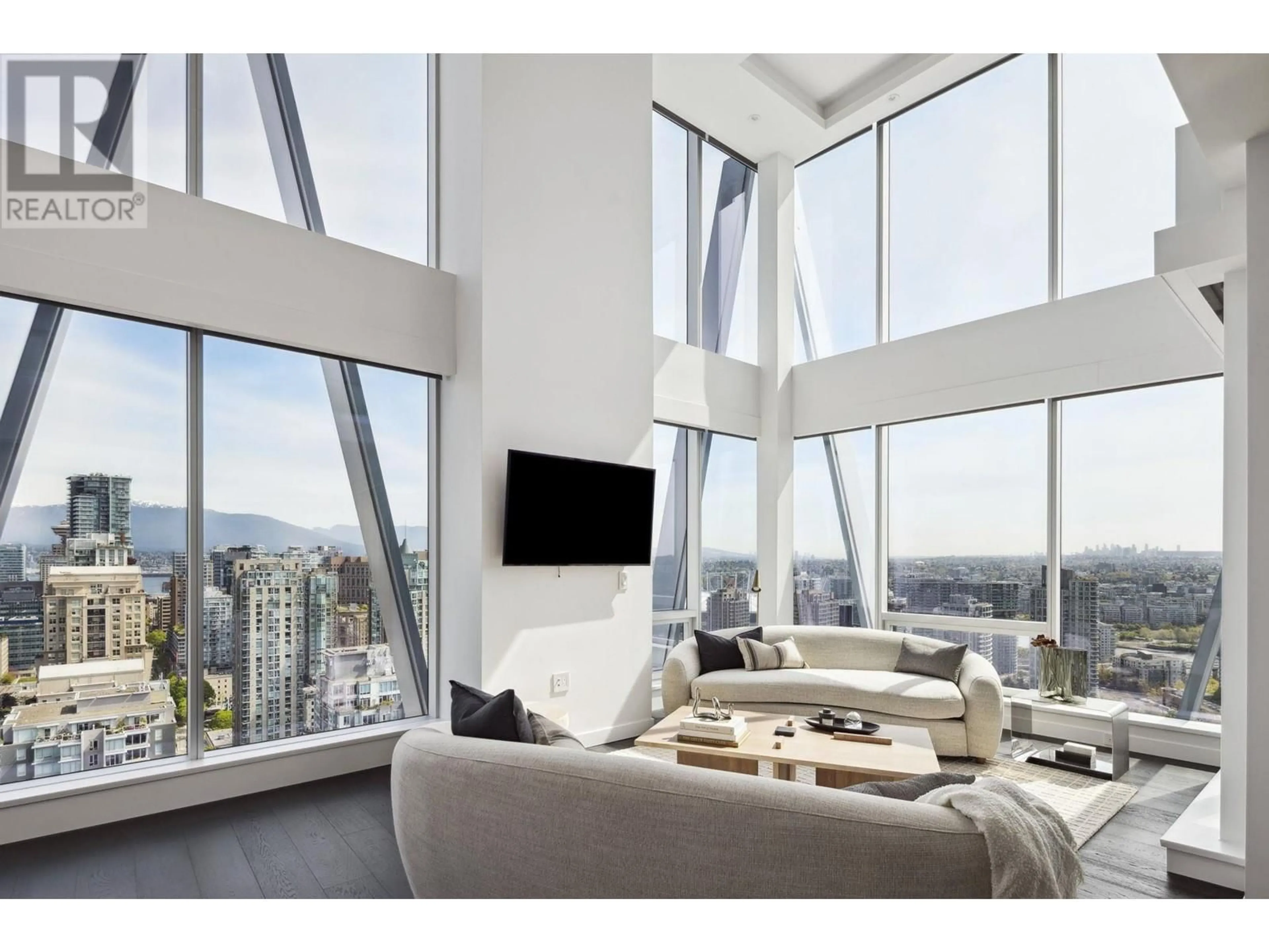 Living room with furniture, unknown for 3401 - 1111 RICHARDS STREET, Vancouver British Columbia V6B0S3