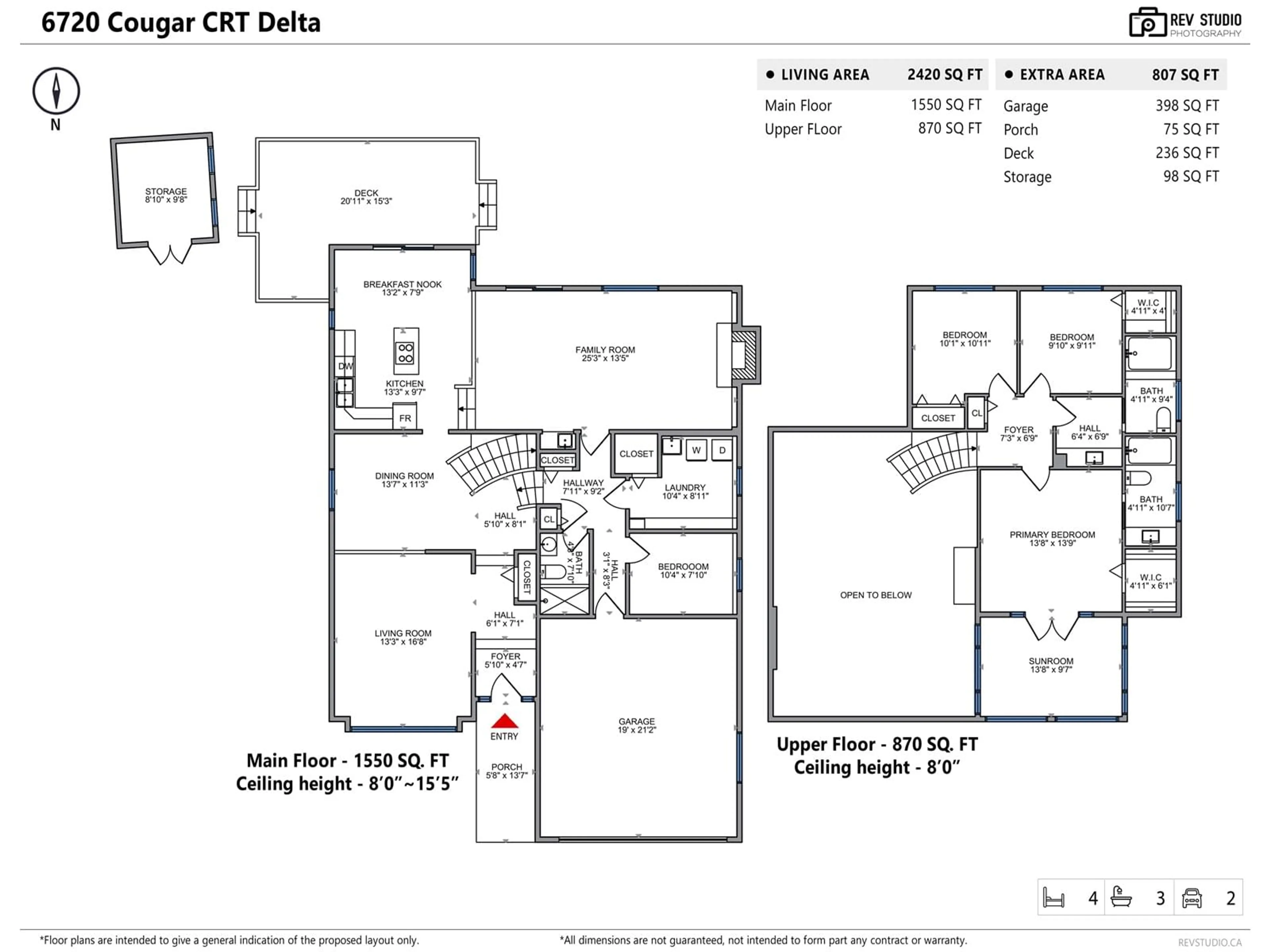 Floor plan for 6720 COUGAR, Delta British Columbia V4E2Y5