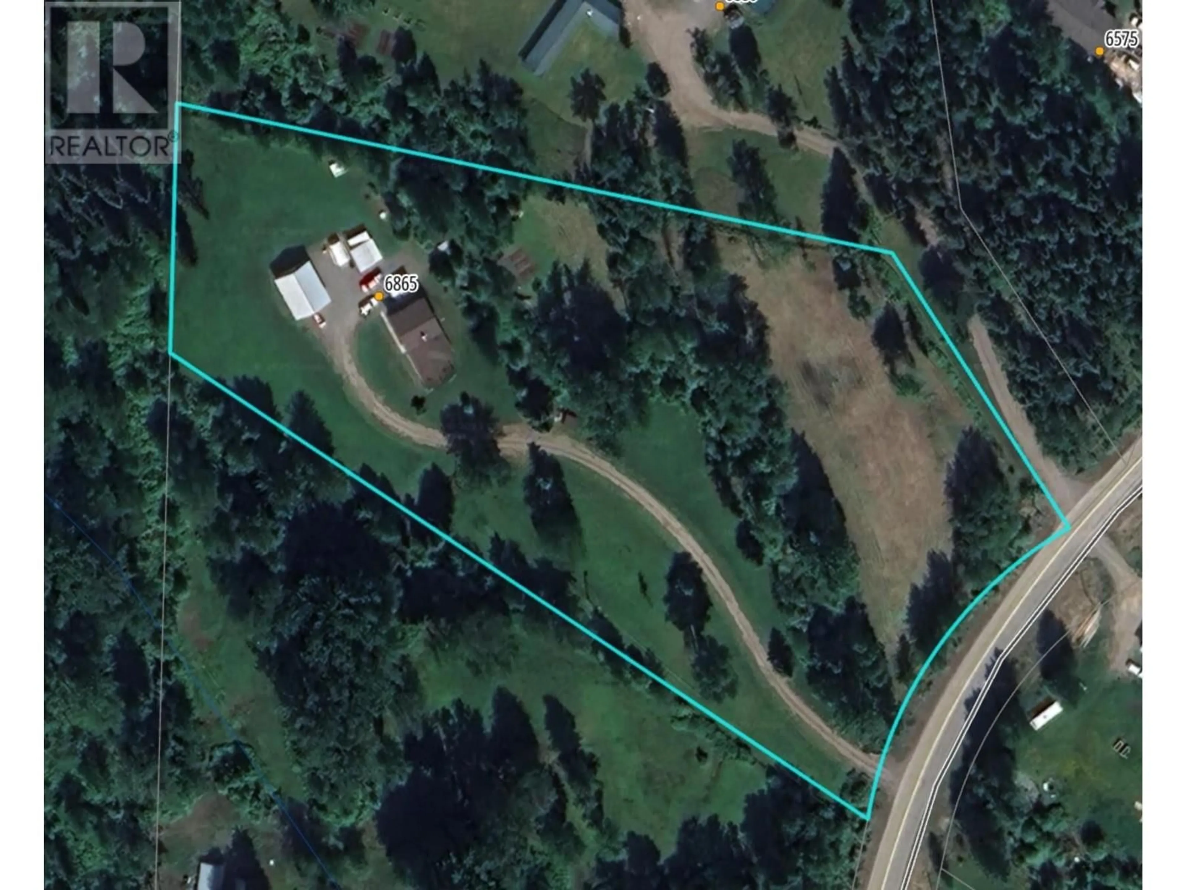 A pic from outside/outdoor area/front of a property/back of a property/a pic from drone, forest/trees view for 6865 LAKE KATHLYN ROAD, Smithers British Columbia V0J2N6