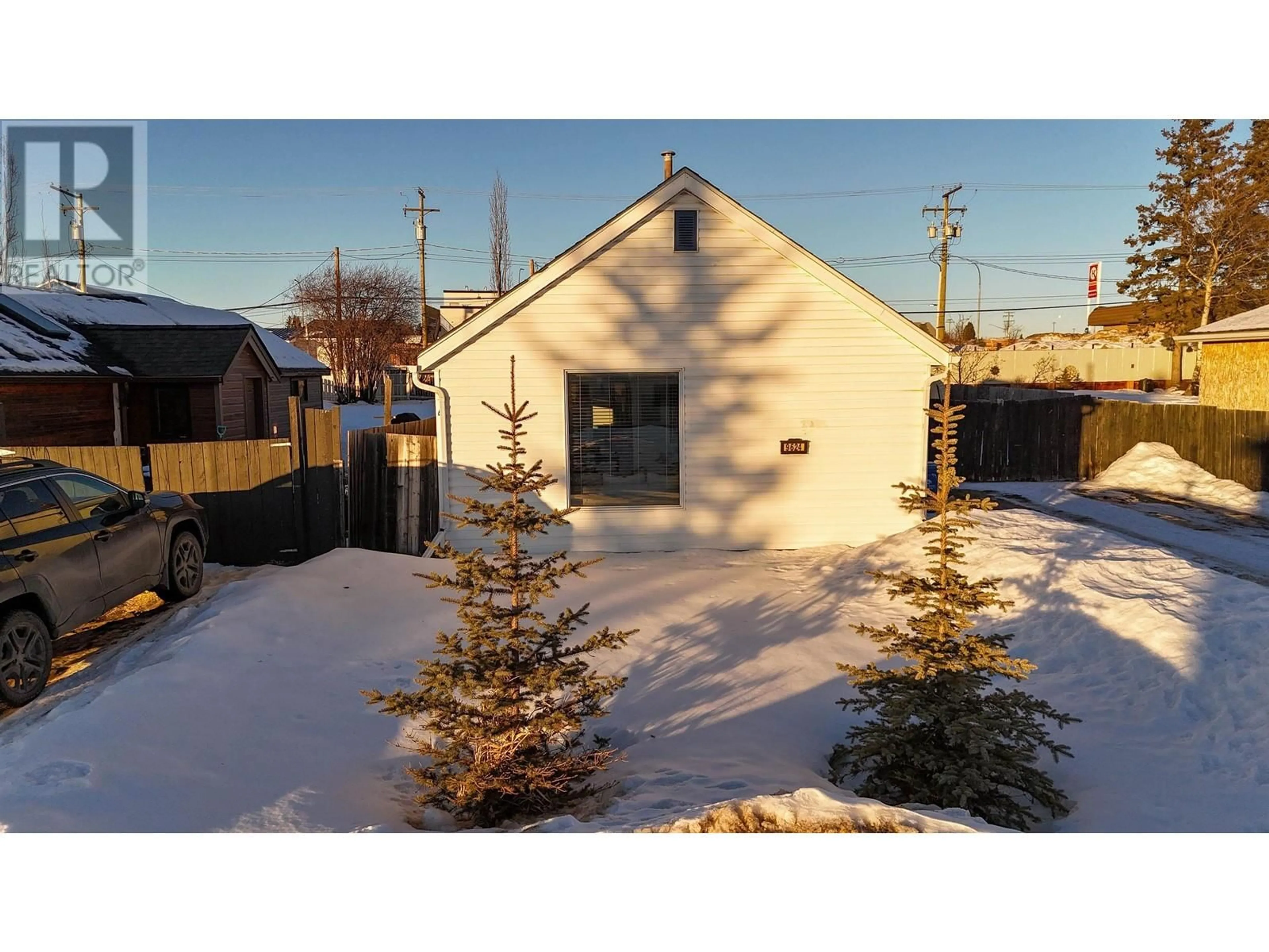 A pic from outside/outdoor area/front of a property/back of a property/a pic from drone, street for 9624 99 AVENUE, Fort St. John British Columbia V1J1T8