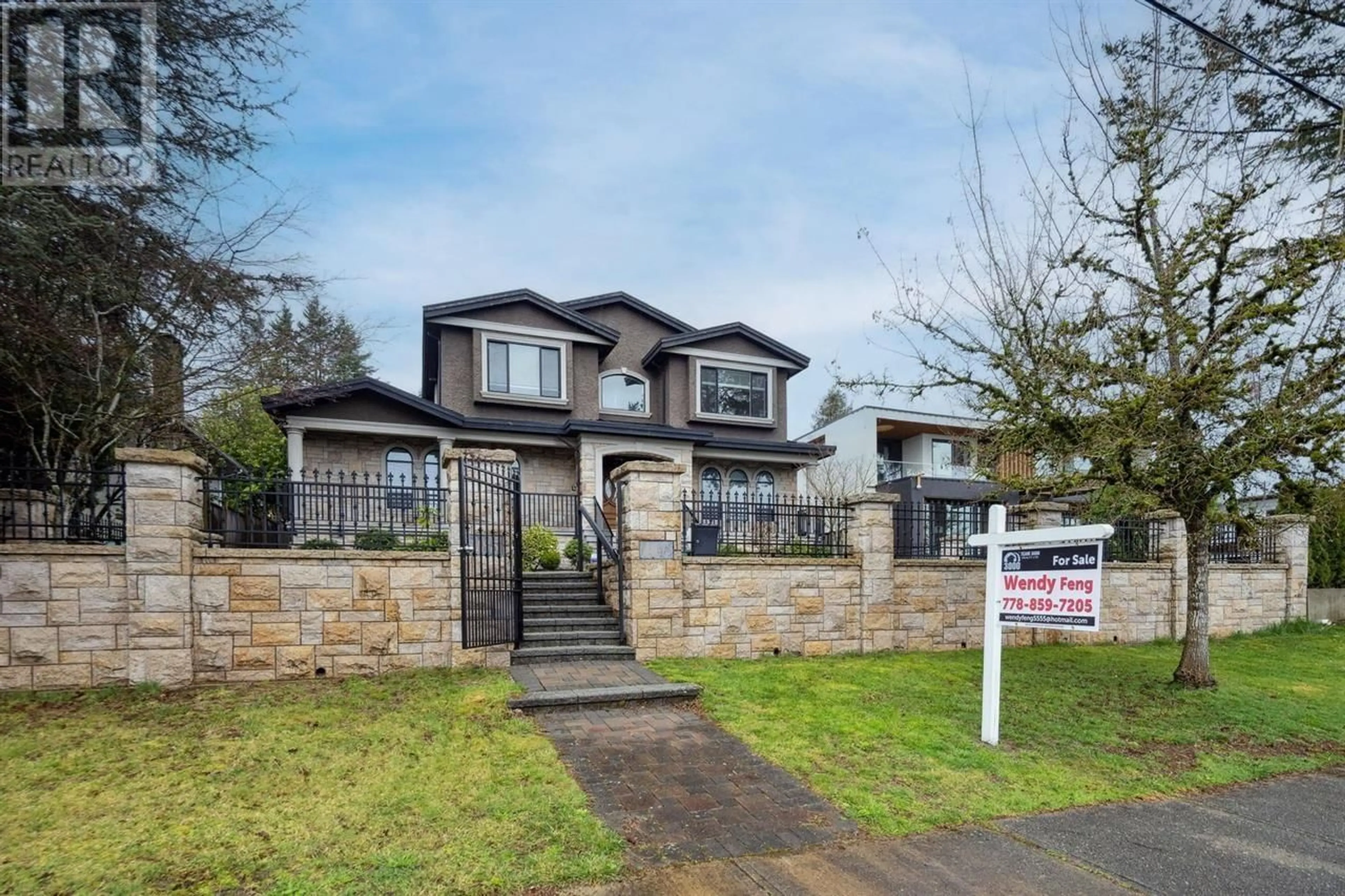 Home with brick exterior material, street for 6185 GRANT STREET, Burnaby British Columbia V5B2K7