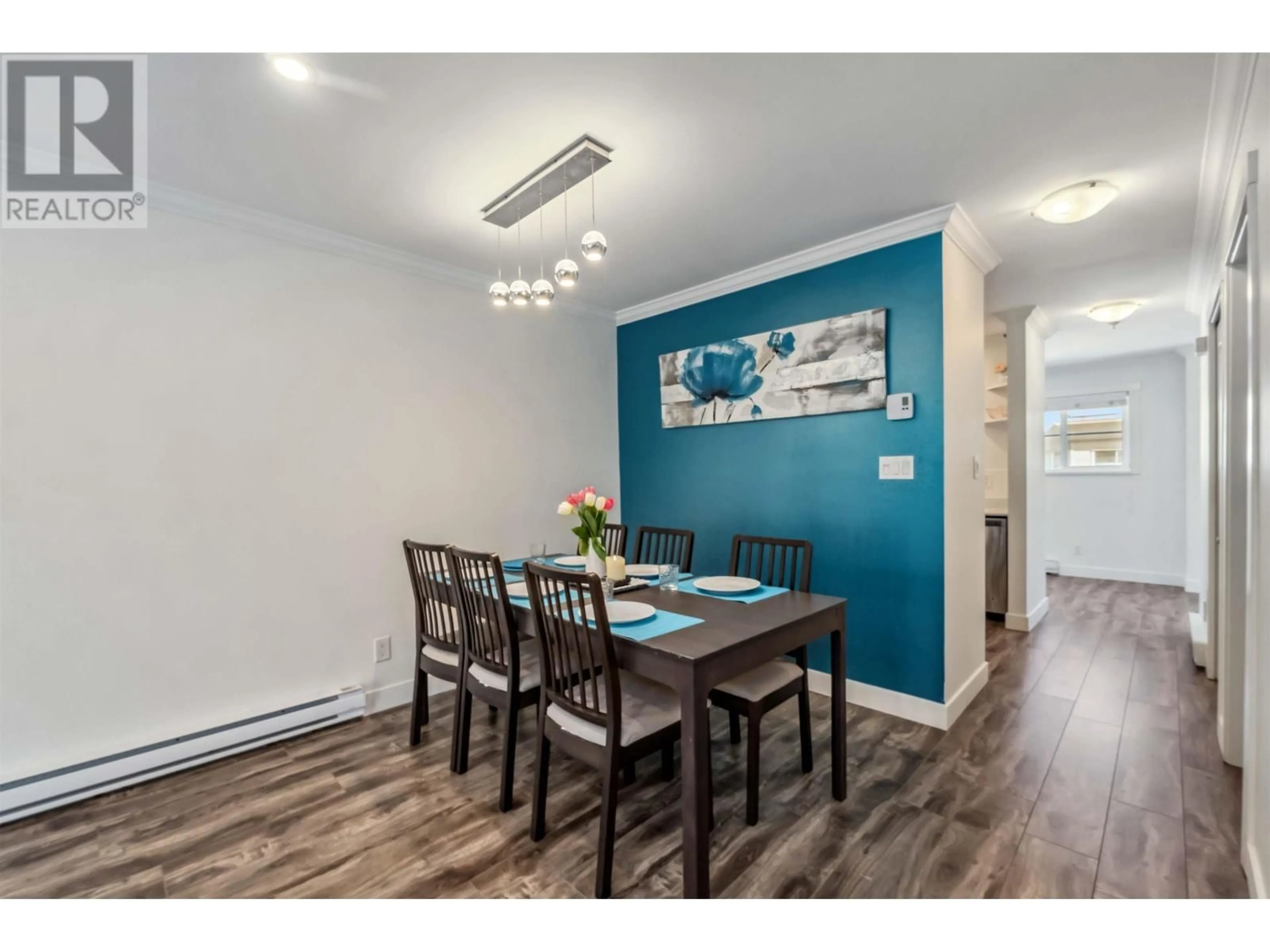 Dining room, wood/laminate floor for 26 - 12449 191 STREET, Pitt Meadows British Columbia V3Y2R4