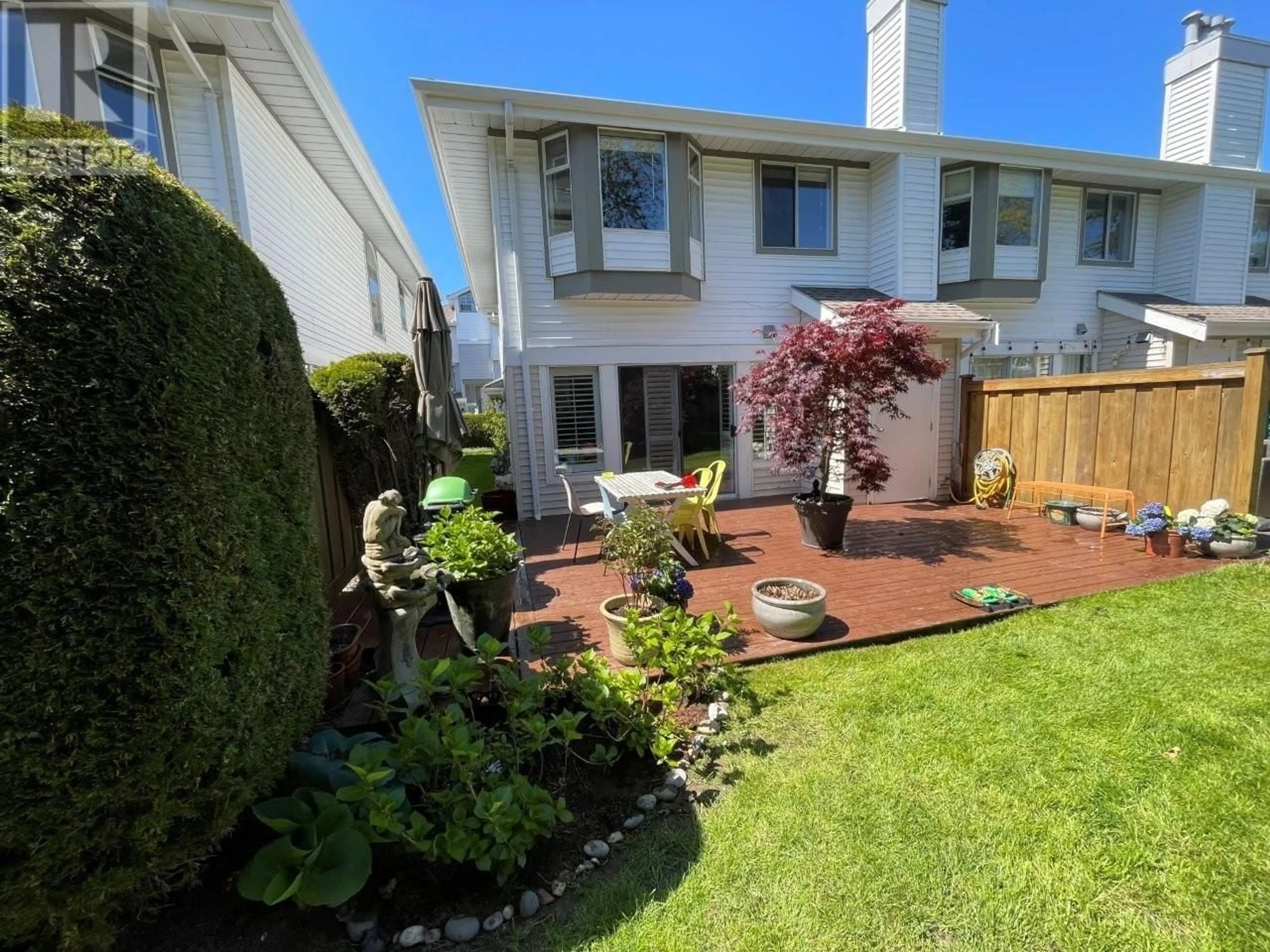 A pic from outside/outdoor area/front of a property/back of a property/a pic from drone, street for 32 - 12331 PHOENIX DRIVE, Richmond British Columbia V7E6C4