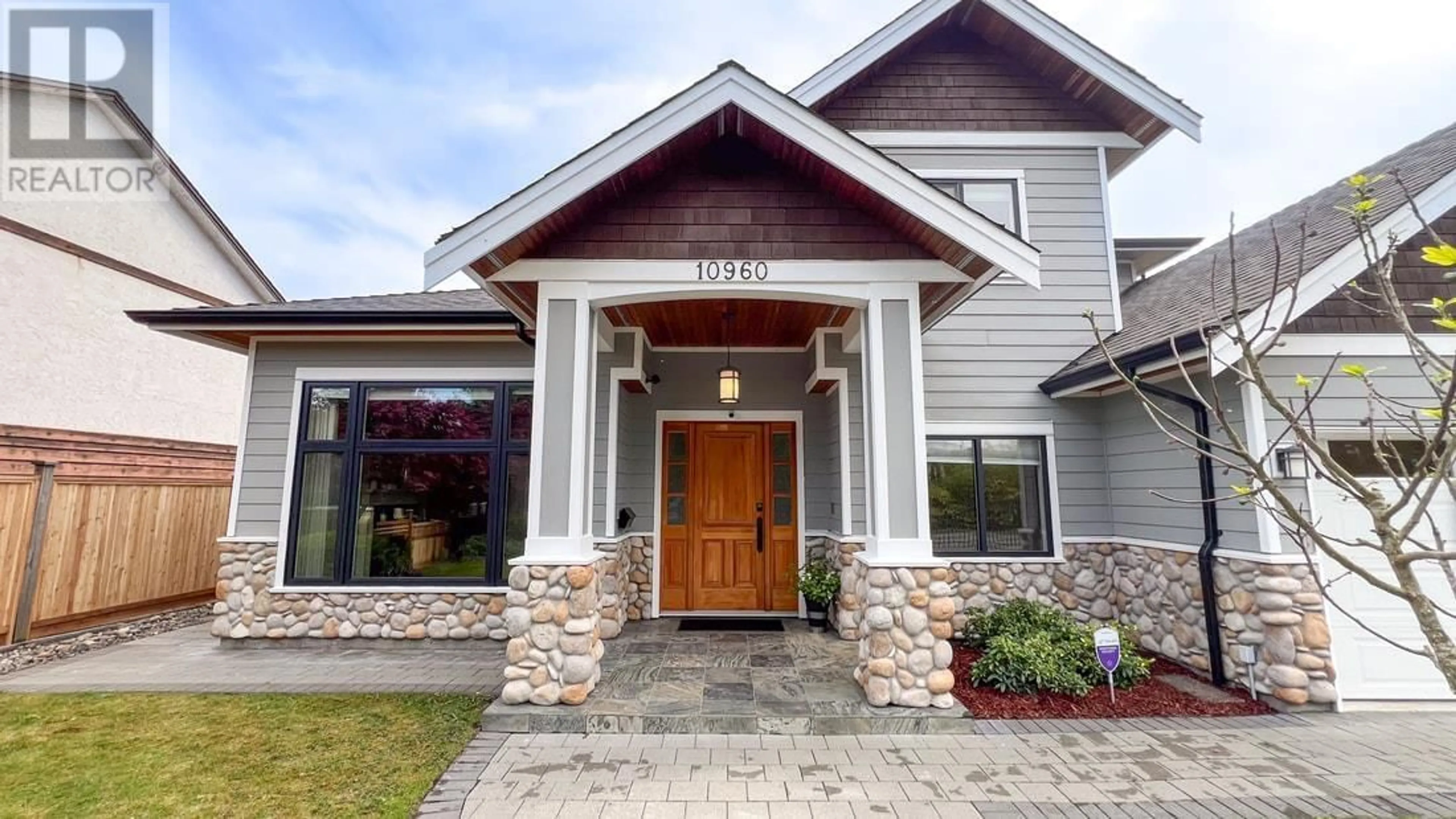 Home with brick exterior material, street for 10960 ASHCROFT AVENUE, Richmond British Columbia V7A3C1