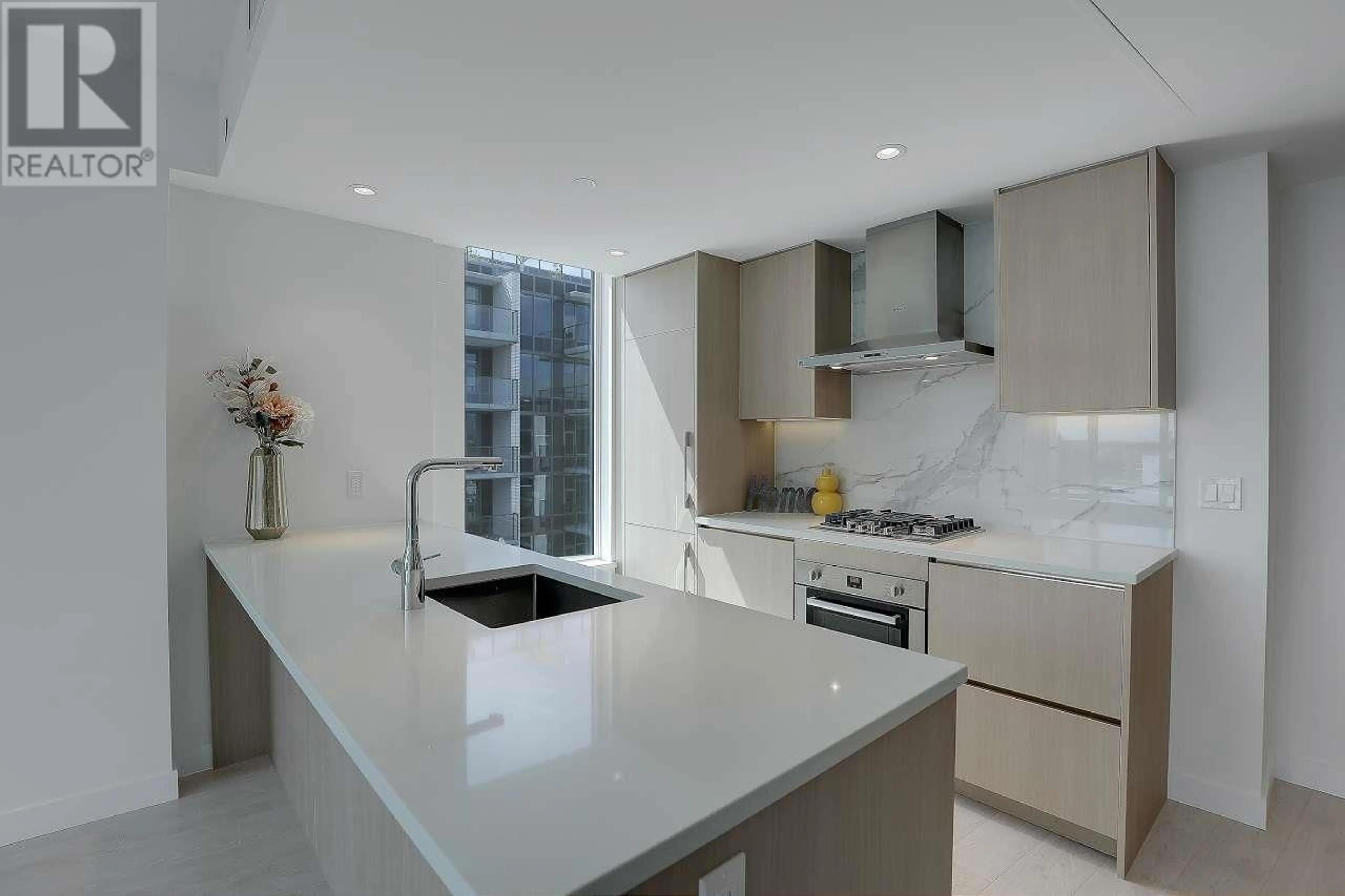 Contemporary kitchen, unknown for 1190 - 8671 HAZELBRIDGE WAY, Richmond British Columbia V6X0W9
