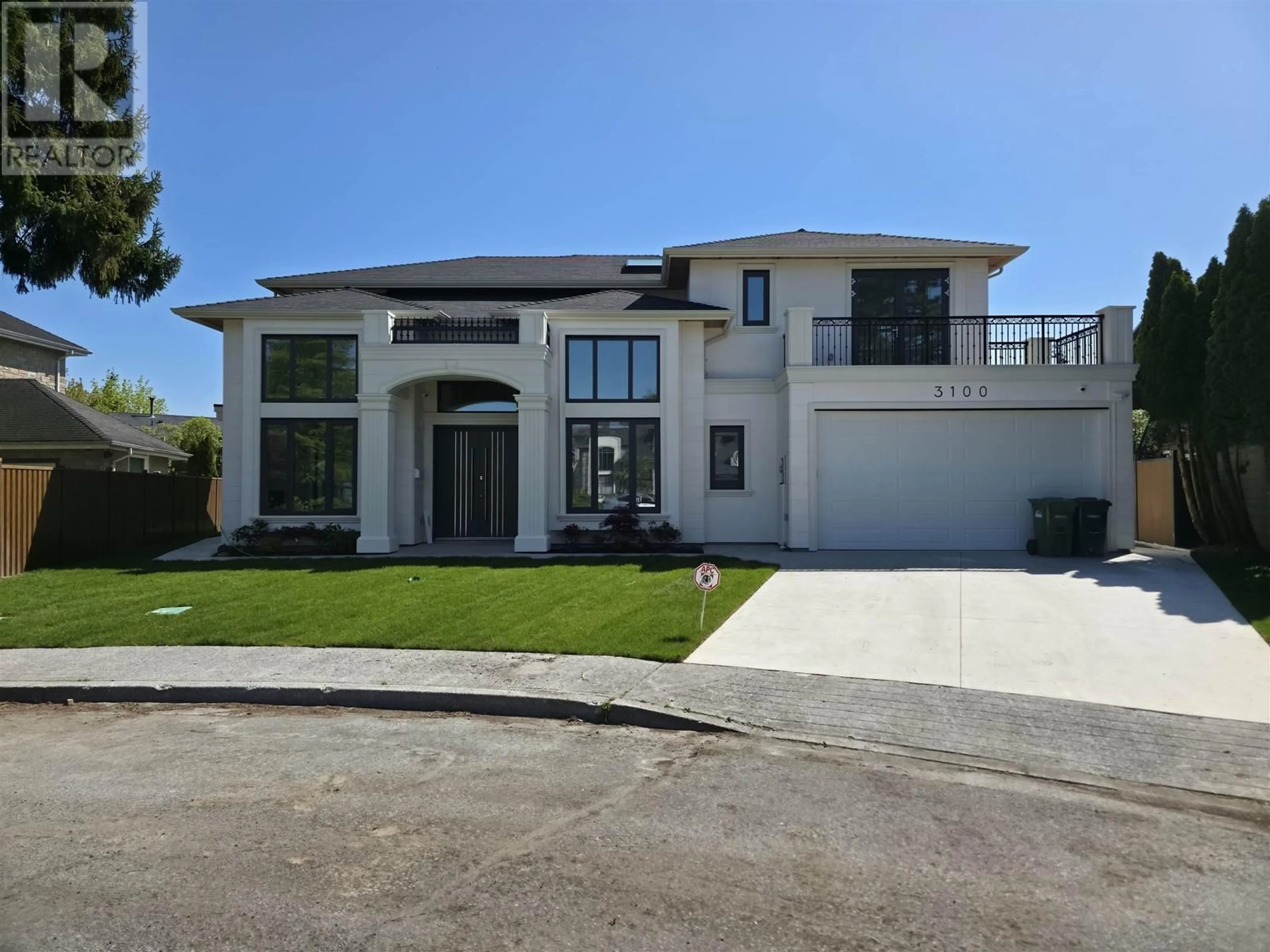 Home with vinyl exterior material, street for 3100 SATURNA PLACE, Richmond British Columbia V7C4C5