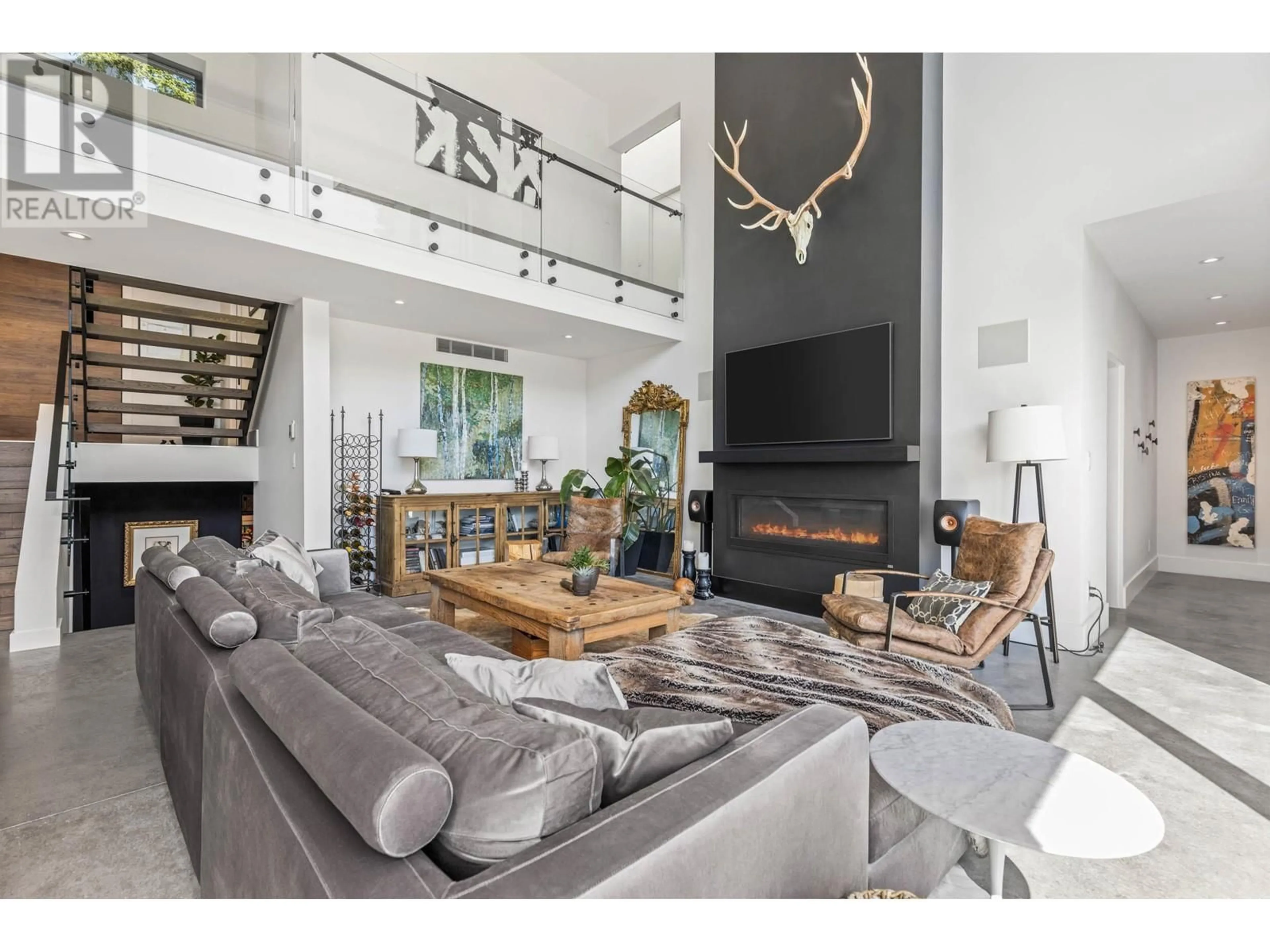 Living room with furniture, unknown for 7512 PEBBLE CREEK DRIVE, Pemberton British Columbia V0N2L1