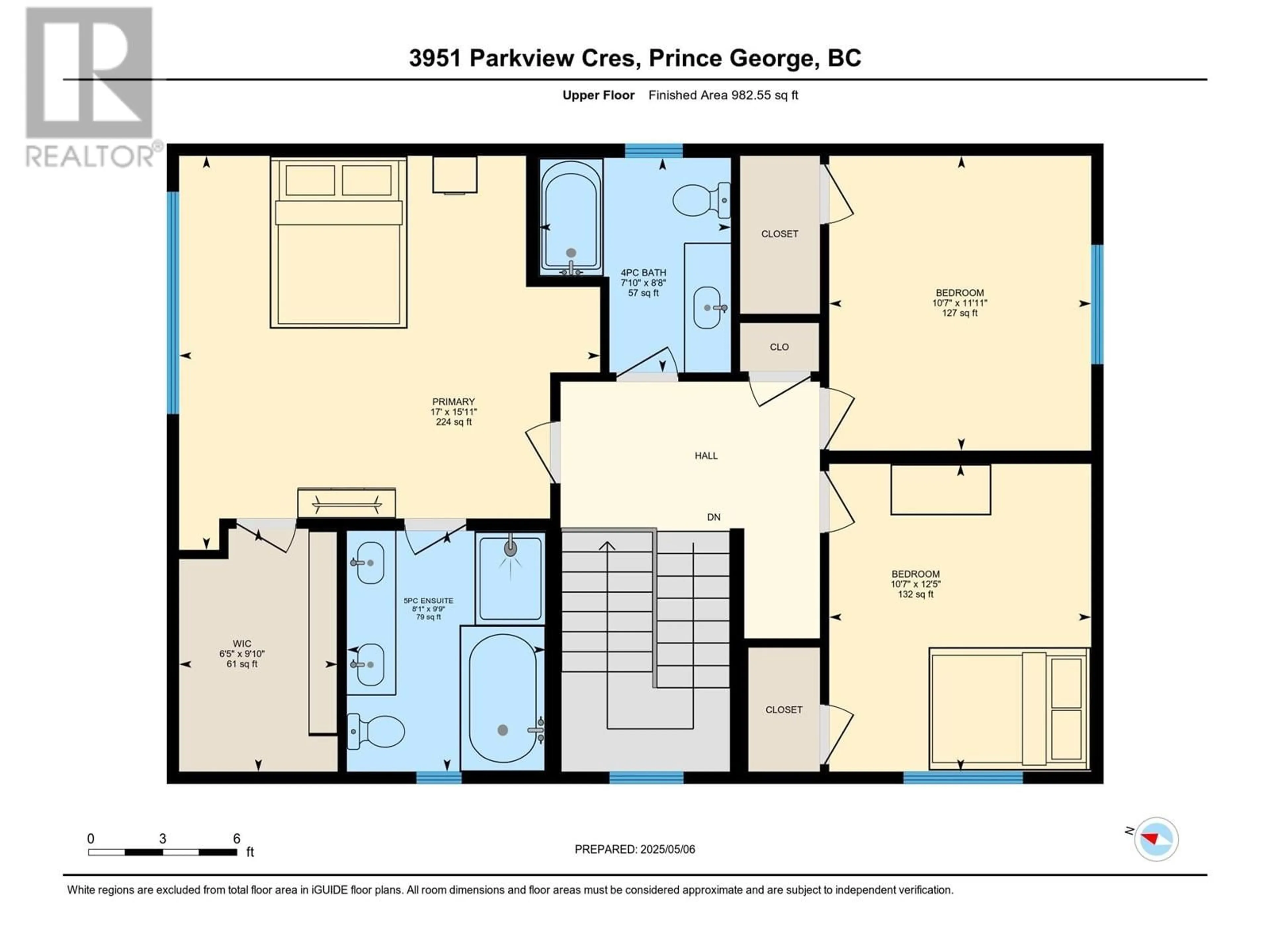 Floor plan for 3951 PARKVIEW CRESCENT, Prince George British Columbia V2N0E7