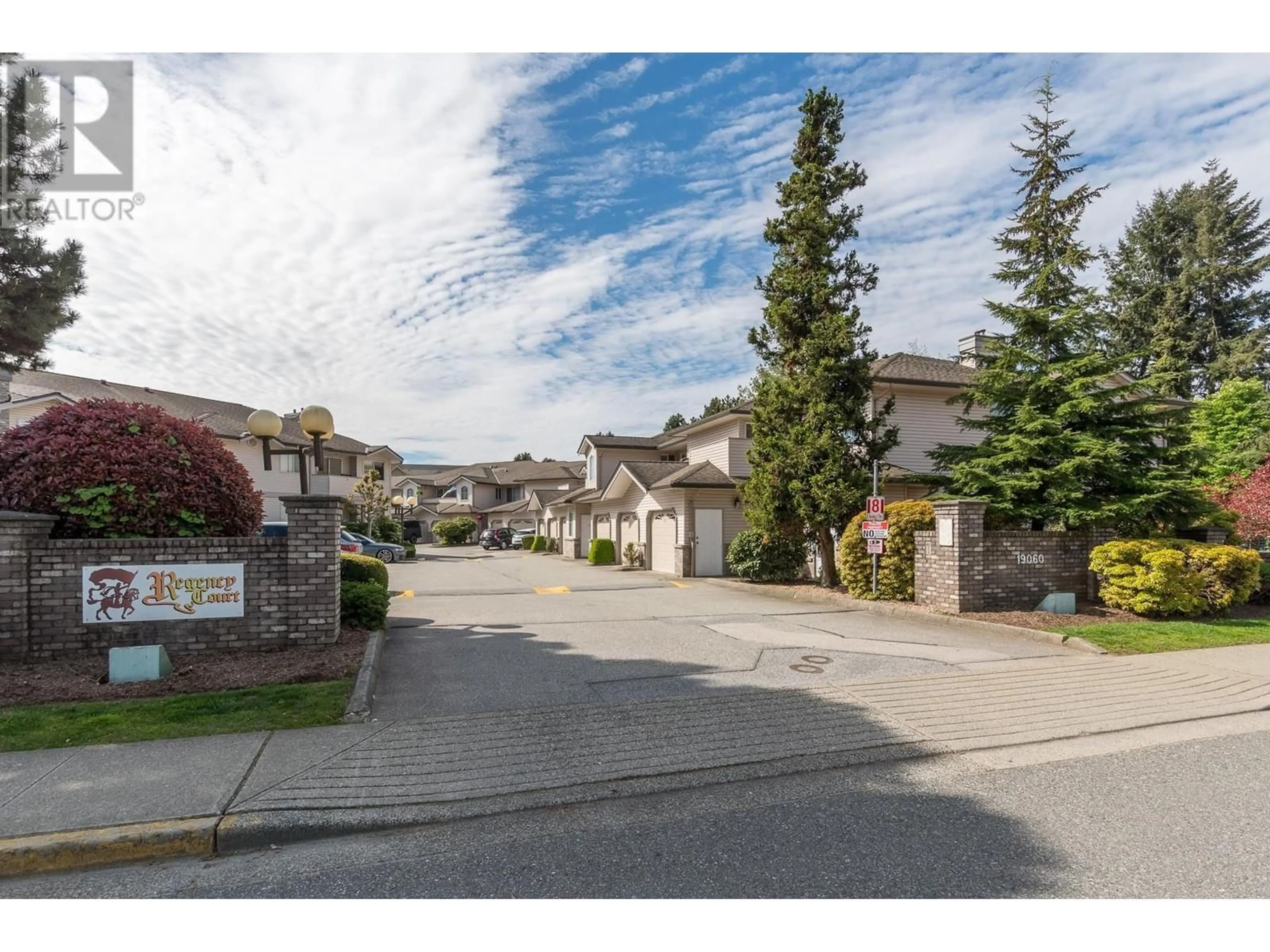 A pic from outside/outdoor area/front of a property/back of a property/a pic from drone, street for 45 - 19060 FORD ROAD, Pitt Meadows British Columbia V3Y2M2