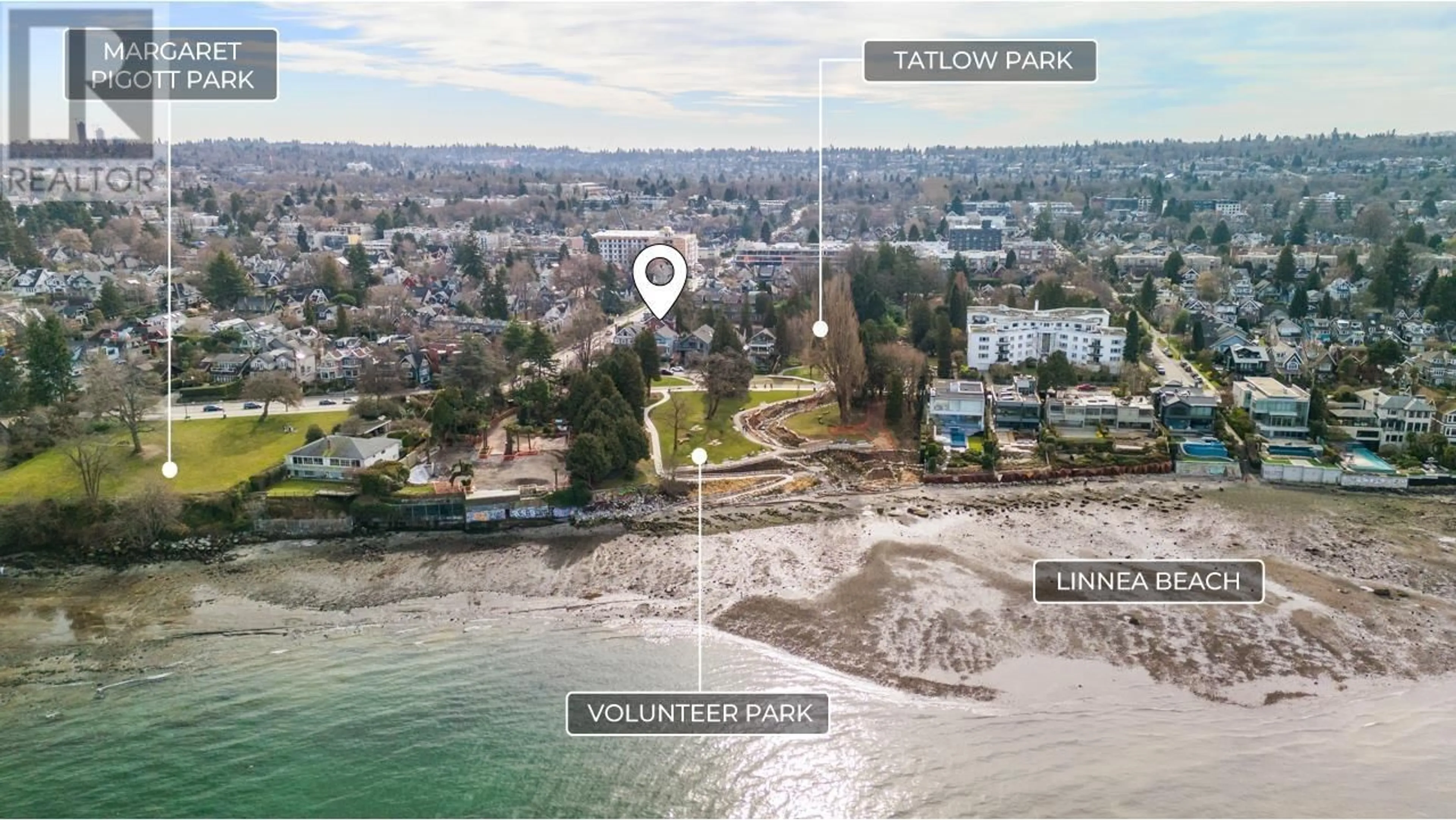 A pic from outside/outdoor area/front of a property/back of a property/a pic from drone, water/lake/river/ocean view for 1727 MACDONALD STREET, Vancouver British Columbia V6K3X7