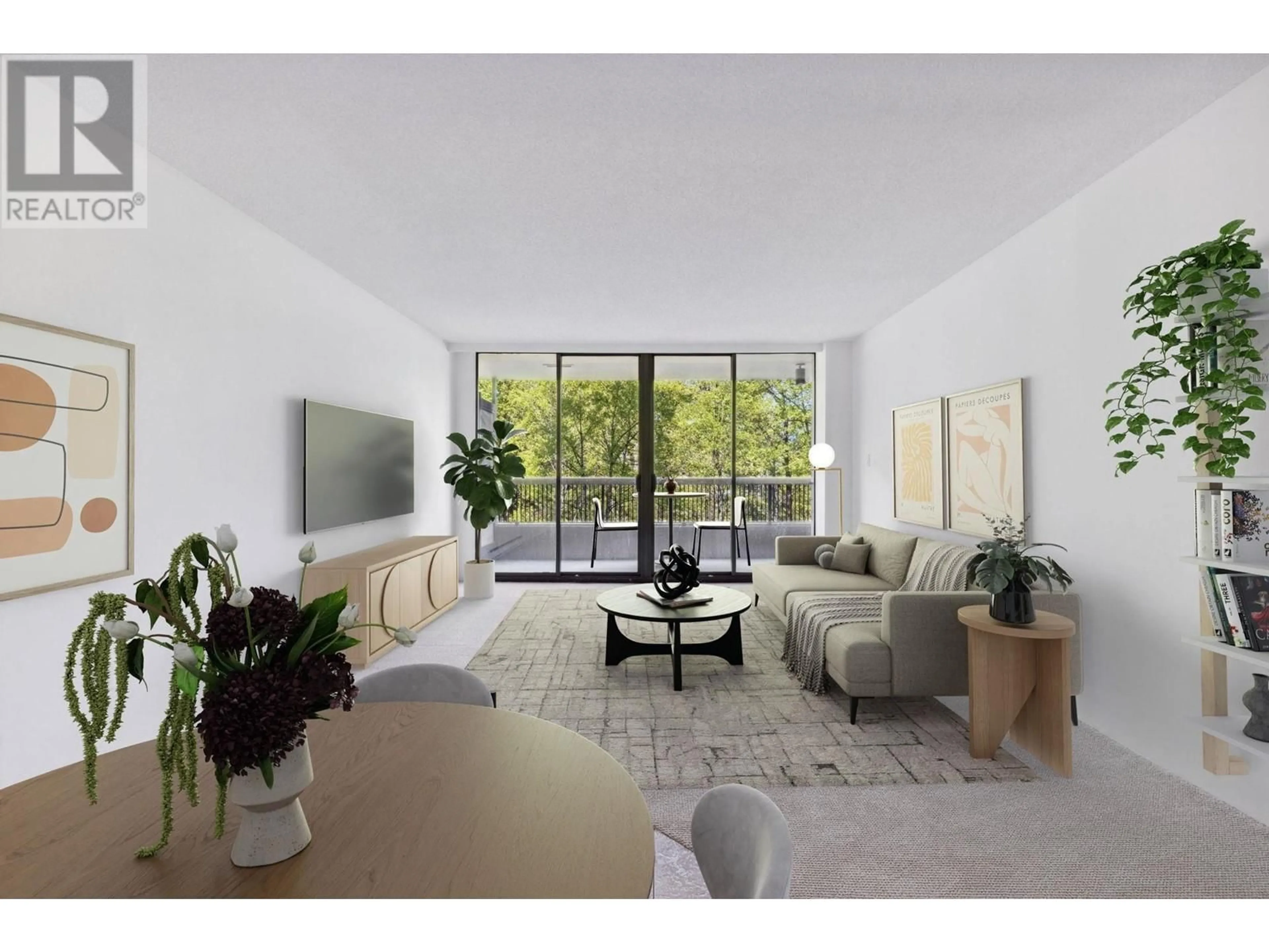 Living room with furniture, unknown for 703 - 2041 BELLWOOD AVENUE, Burnaby British Columbia V5B4V5