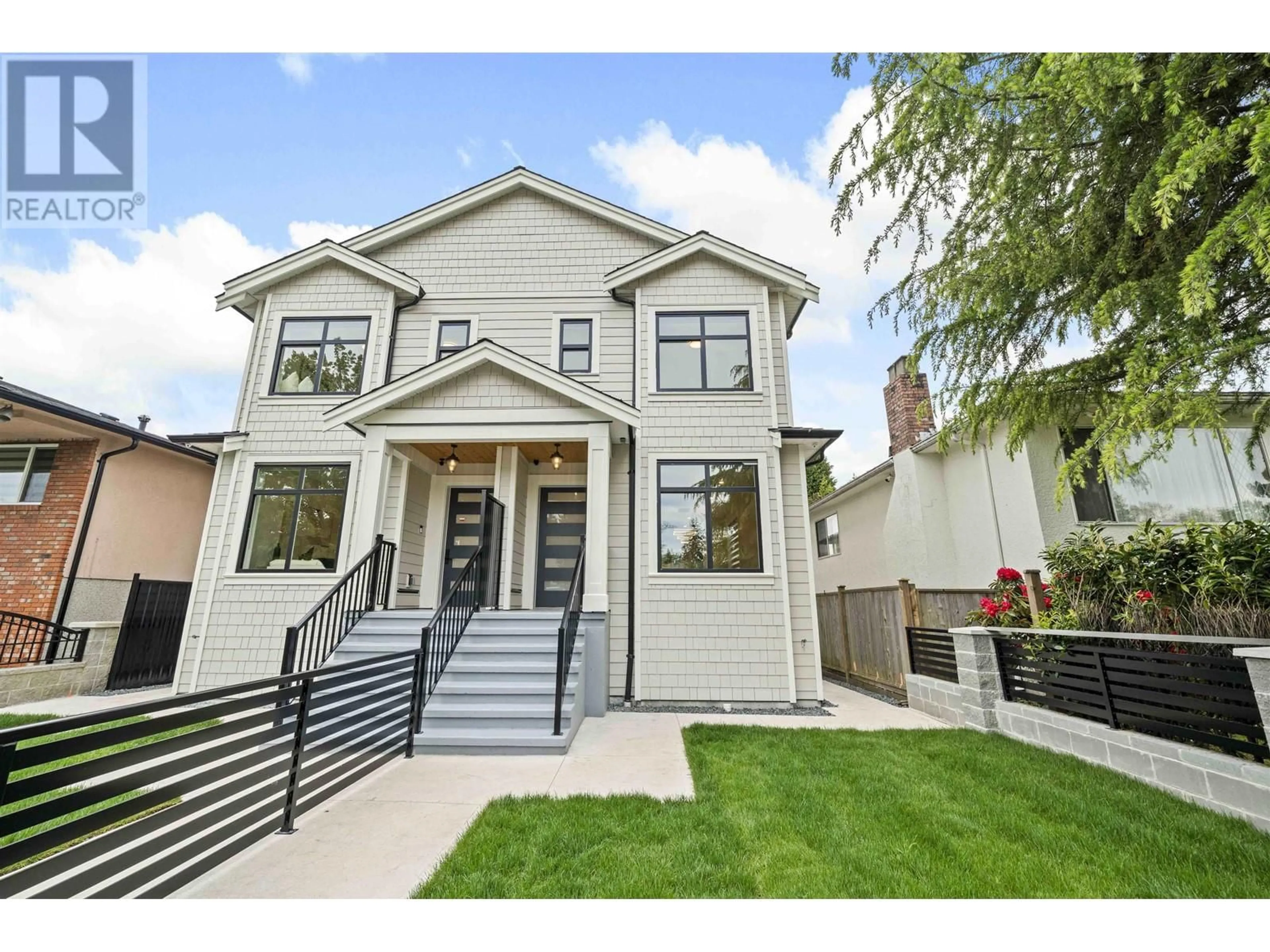 Home with vinyl exterior material, street for 3496 49TH AVENUE, Vancouver British Columbia V5S1M2