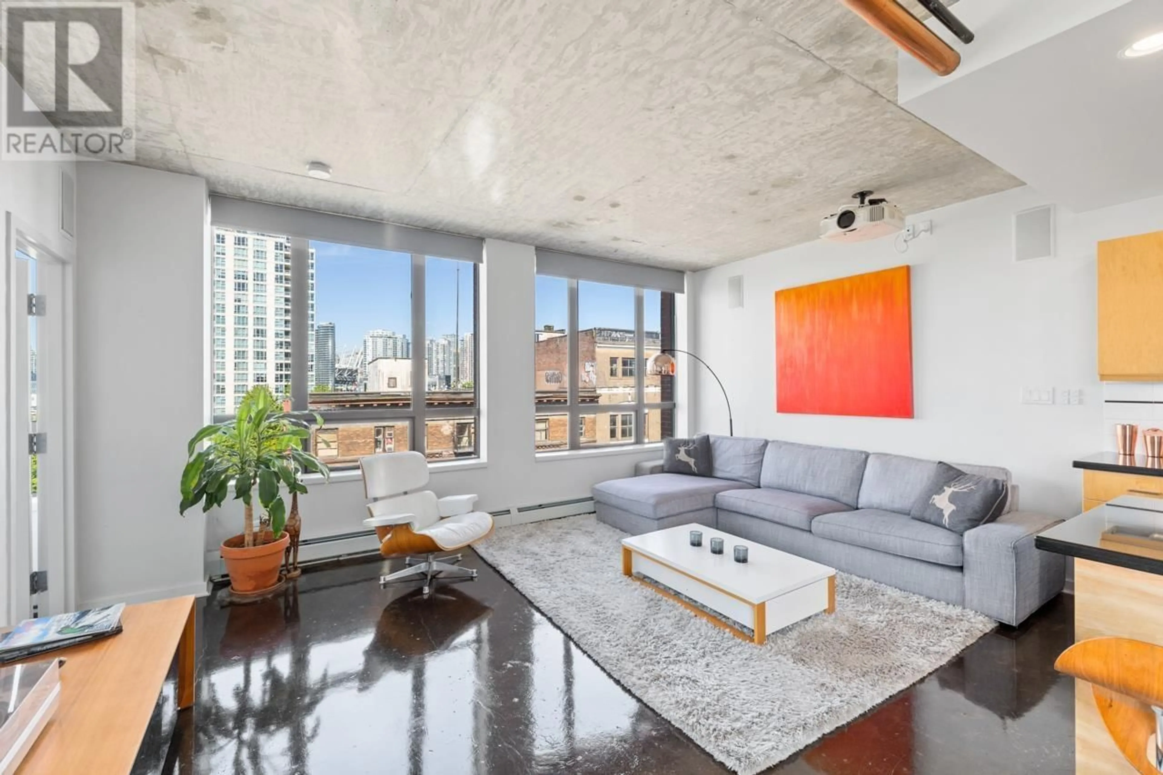 Living room with furniture, unknown for 706 - 919 STATION STREET, Vancouver British Columbia V6A4L9