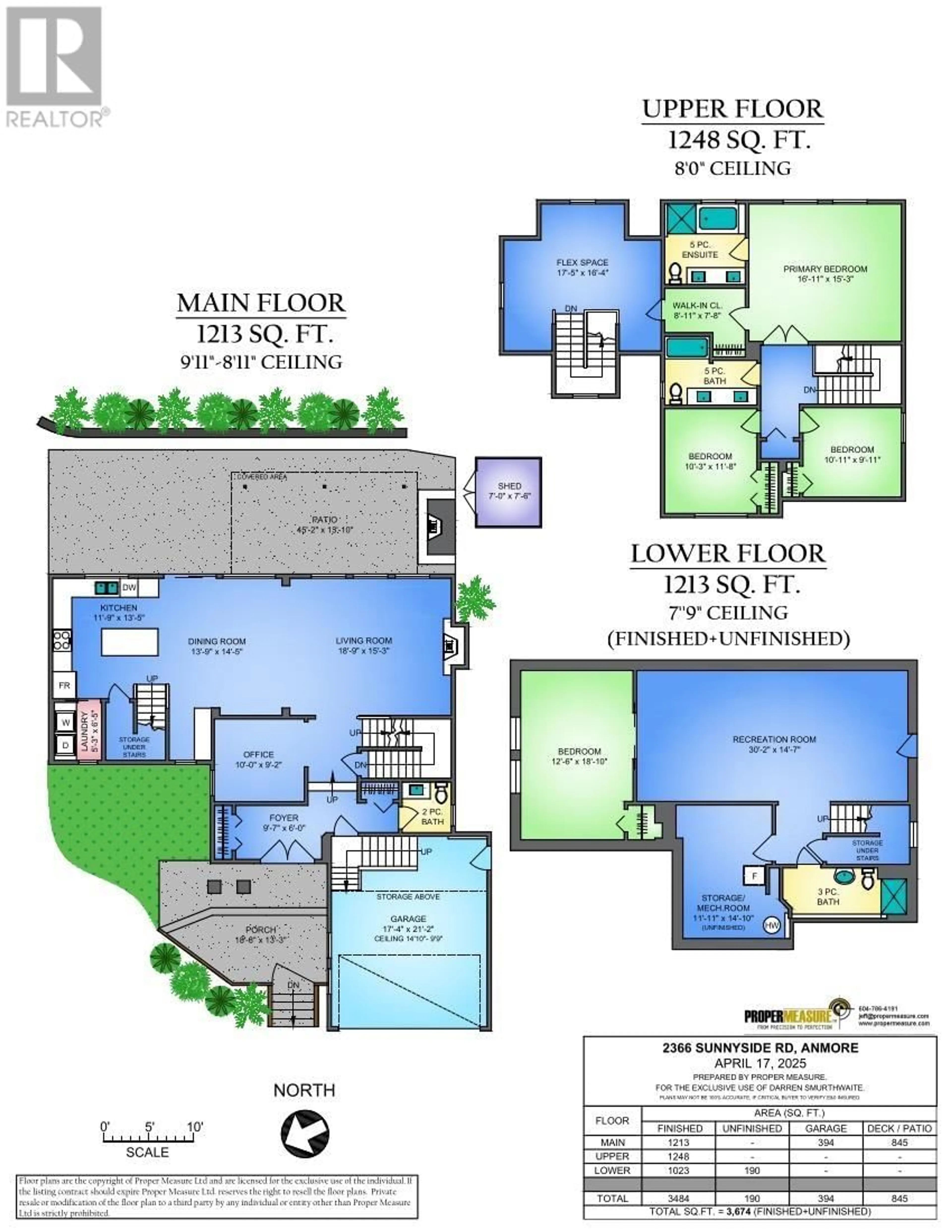 Floor plan for 2366 SUNNYSIDE ROAD, Anmore British Columbia V3H4Y5