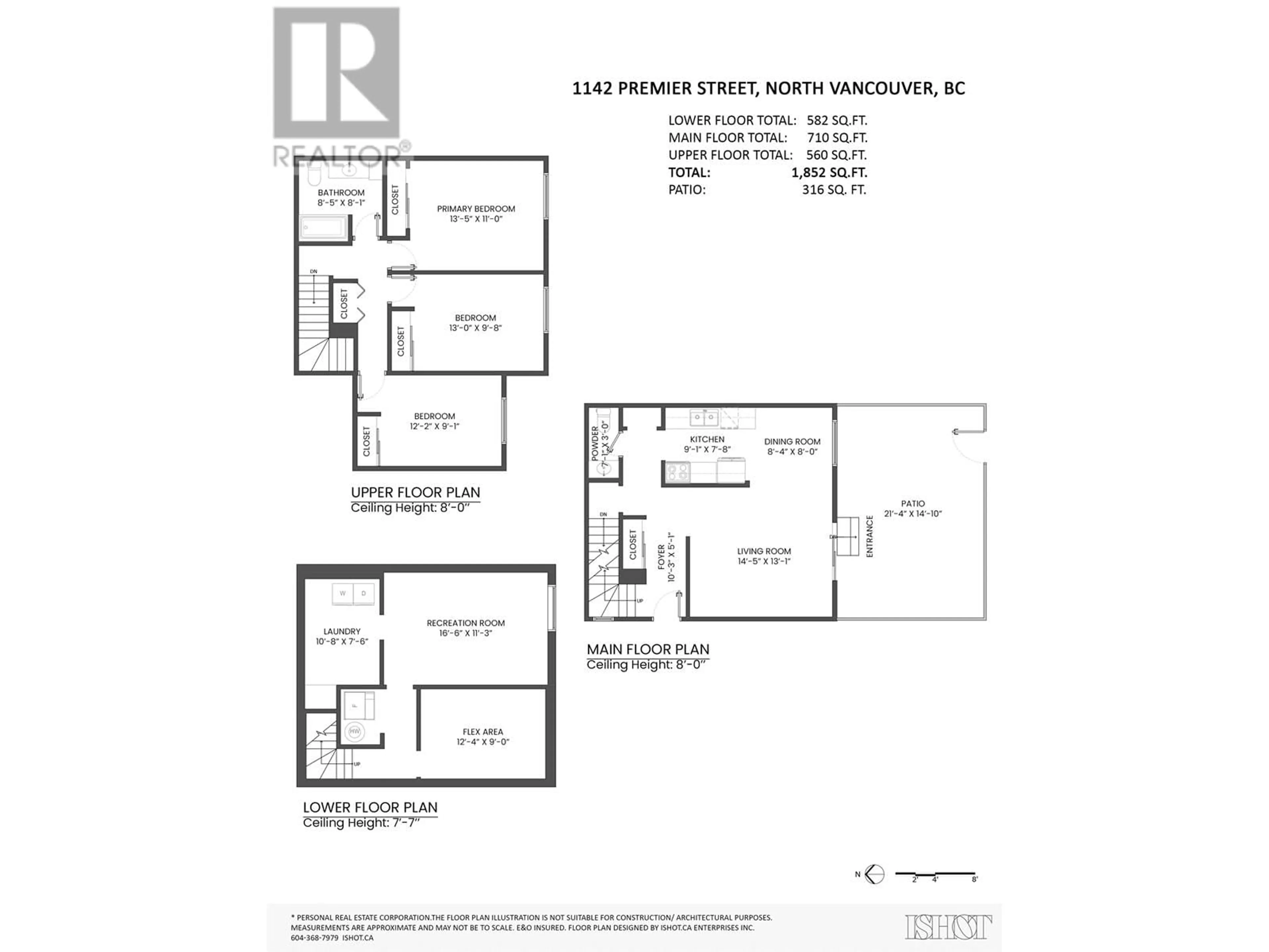 Floor plan for 1142 PREMIER STREET, North Vancouver British Columbia V7J2H3