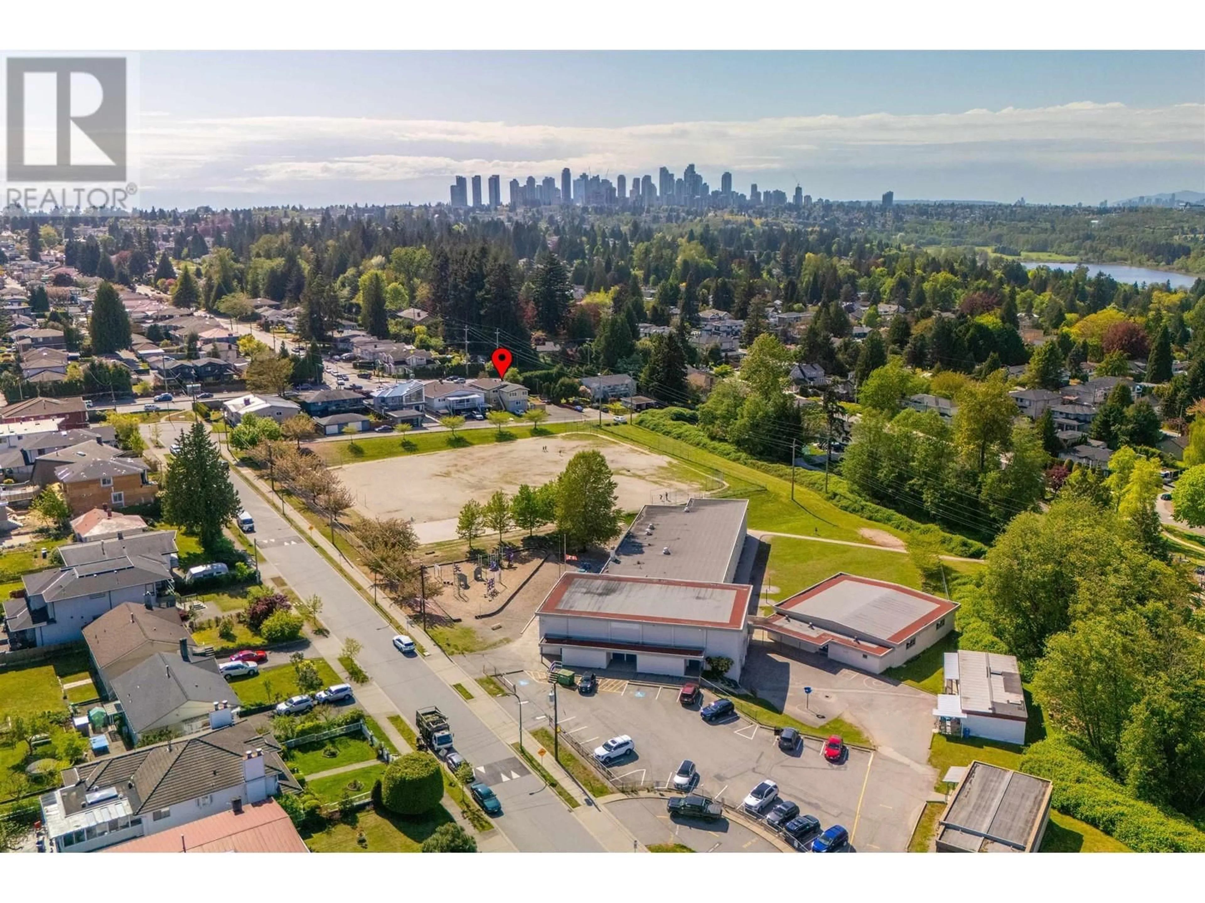 A pic from outside/outdoor area/front of a property/back of a property/a pic from drone, unknown for 6630 CANADA WAY, Burnaby British Columbia V5E3P7