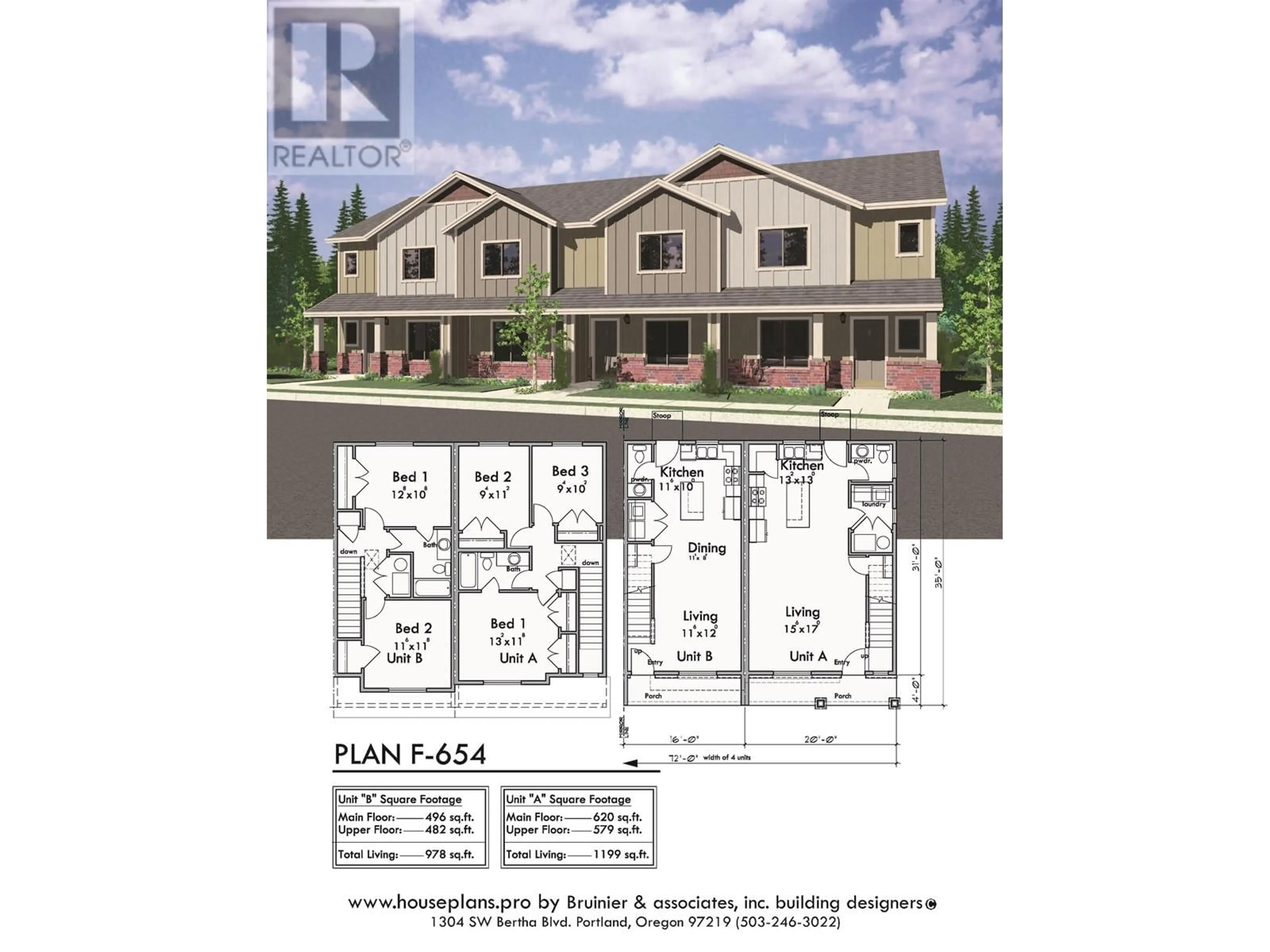 Floor plan for C - 180 BOWRON AVENUE, Quesnel British Columbia V2J2T7
