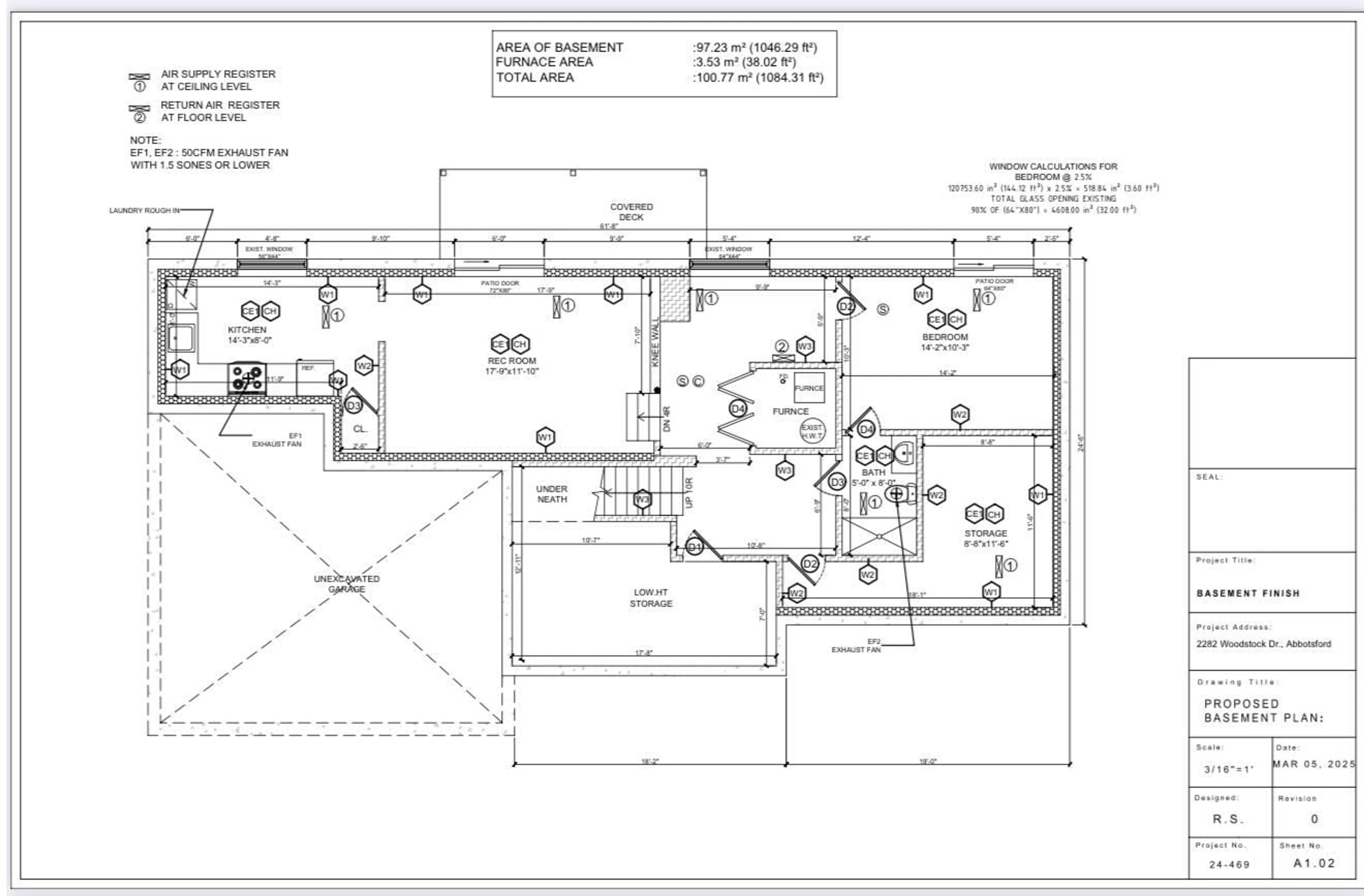 Floor plan for 2282 WOODSTOCK, Abbotsford British Columbia V3G2E5