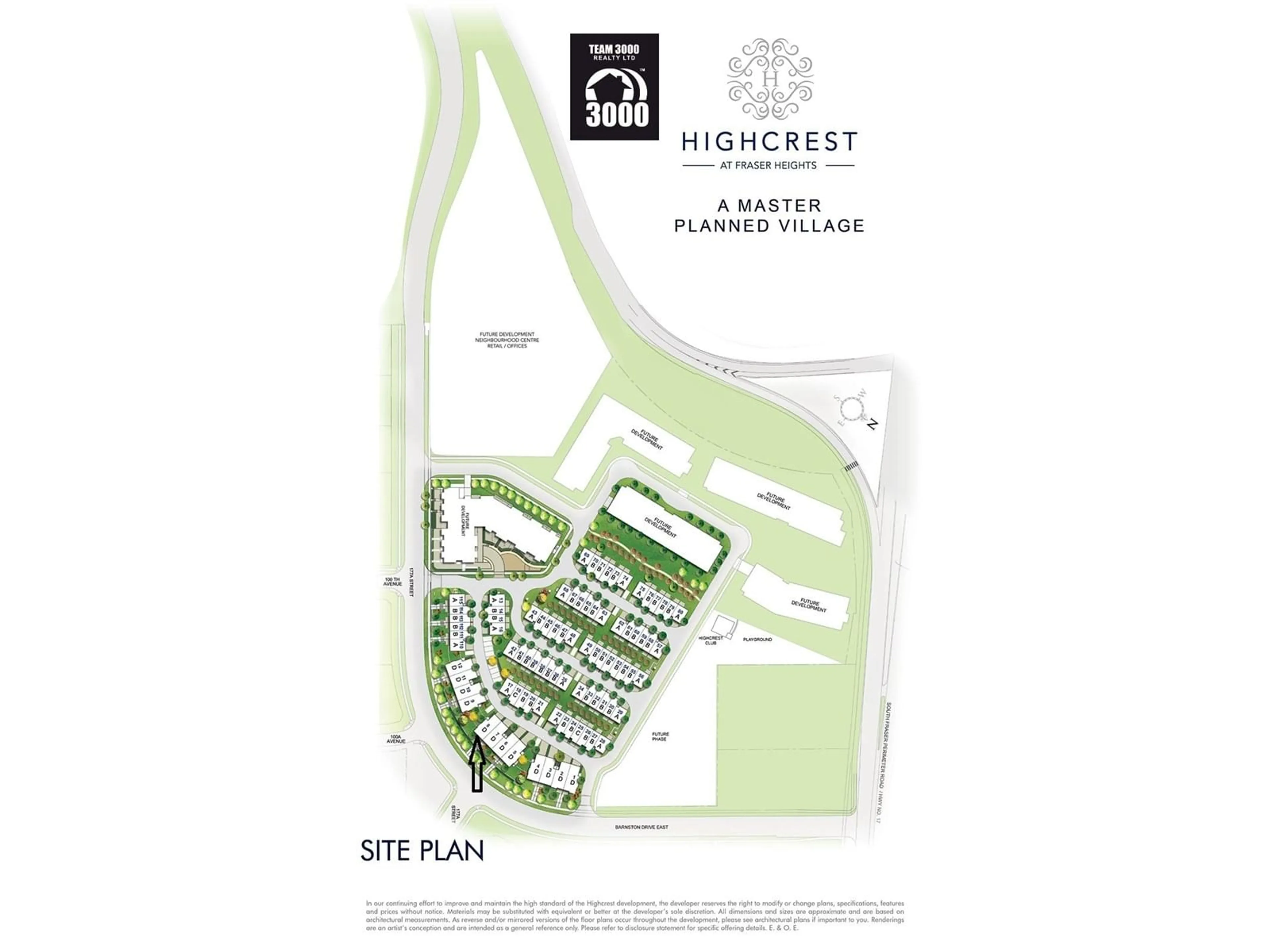 Floor plan for 8 - 9989 BARNSTON EAST, Surrey British Columbia V4N6N3