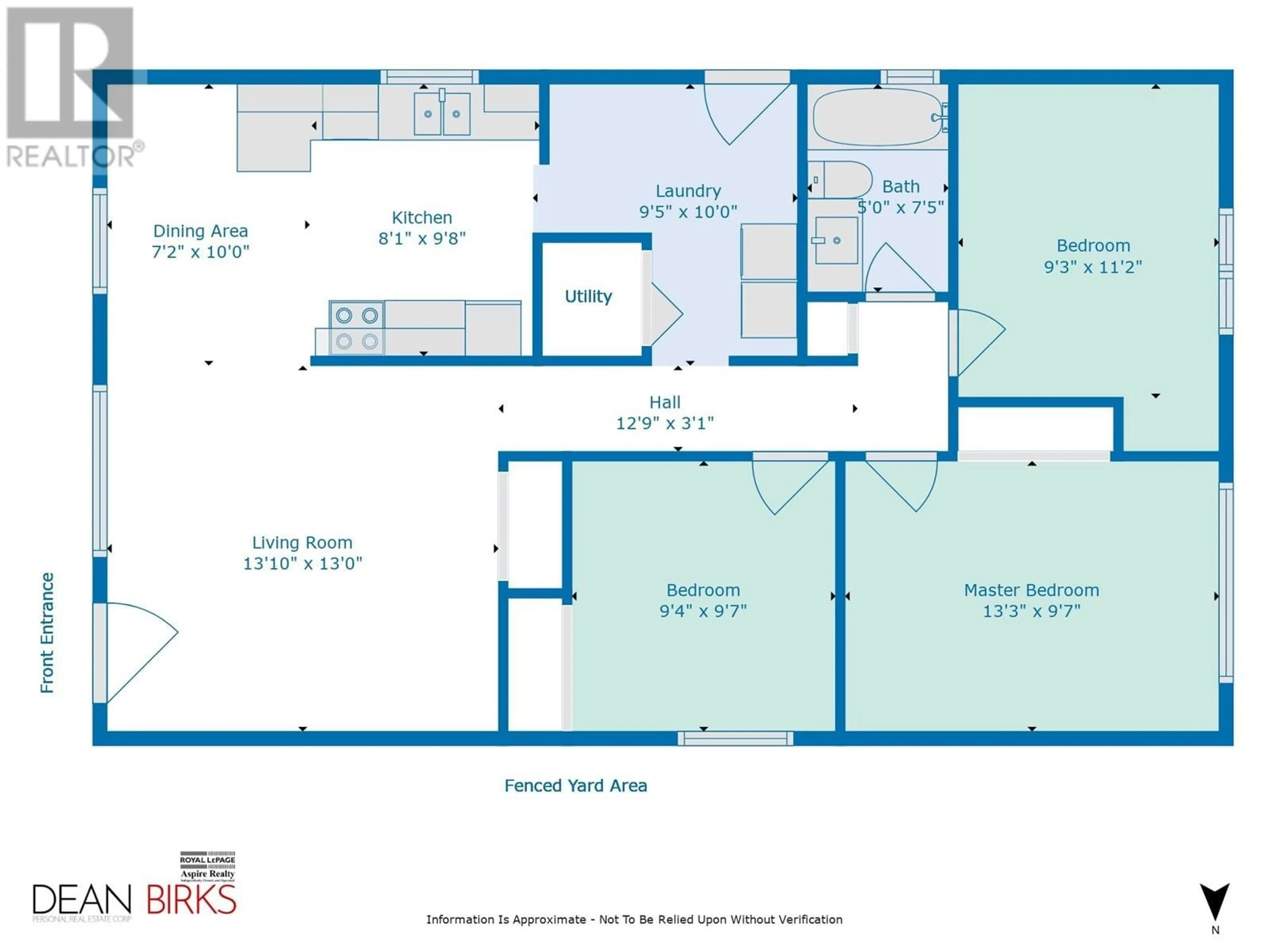 Floor plan for 1411 DRUMMOND STREET, Prince George British Columbia V2M4J2