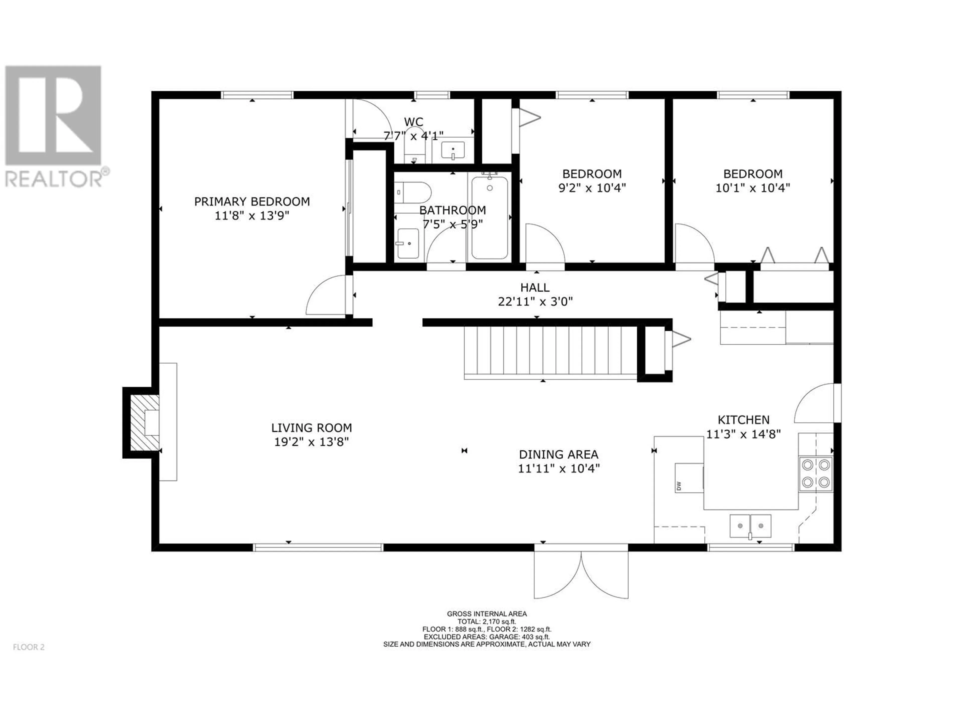Floor plan for 13223 LAKESHORE DRIVE, Charlie Lake British Columbia V0C1H0