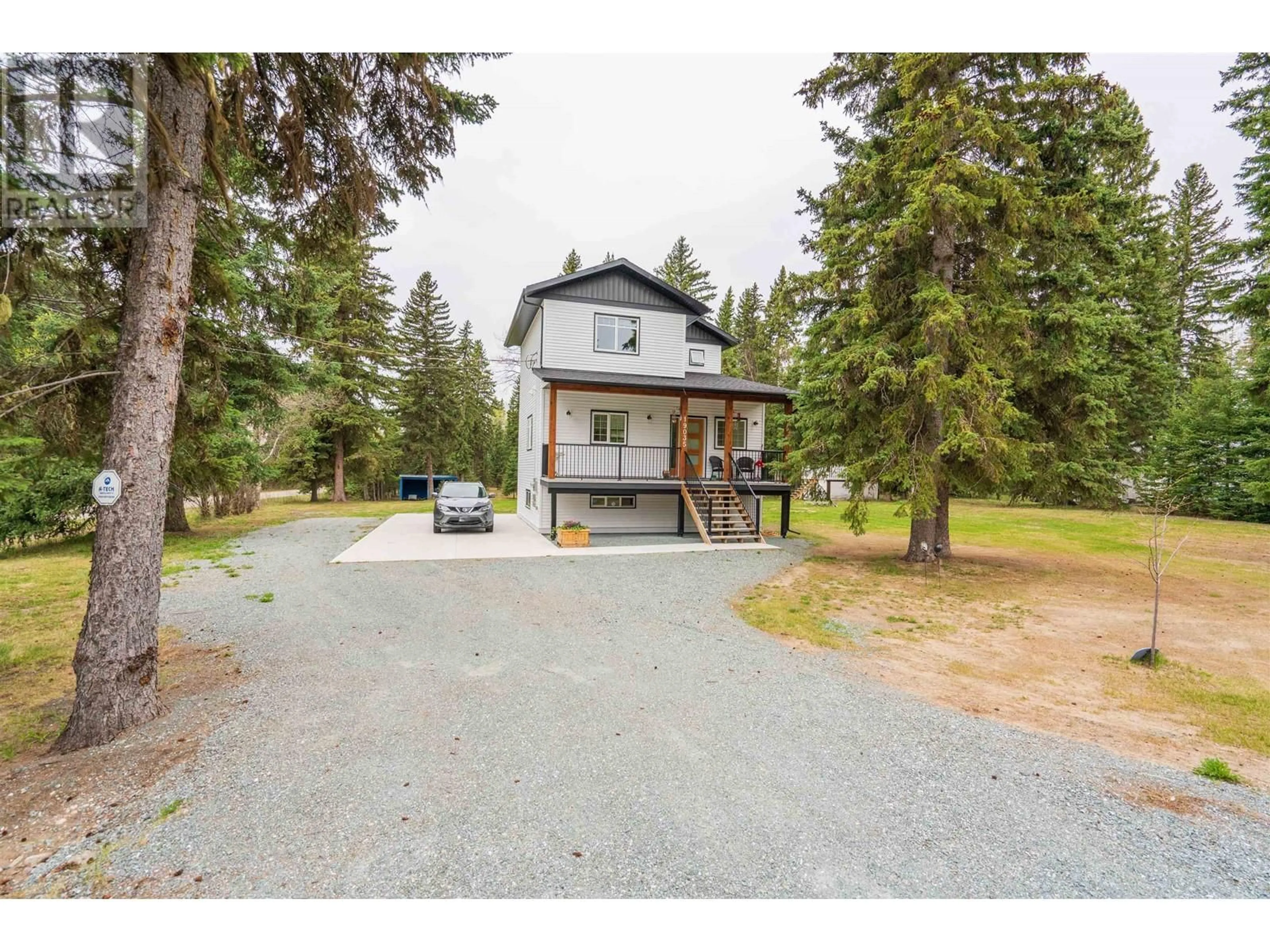 A pic from outside/outdoor area/front of a property/back of a property/a pic from drone, street for 19035 FOREST NURSERY ROAD, Prince George British Columbia V2N5Y7