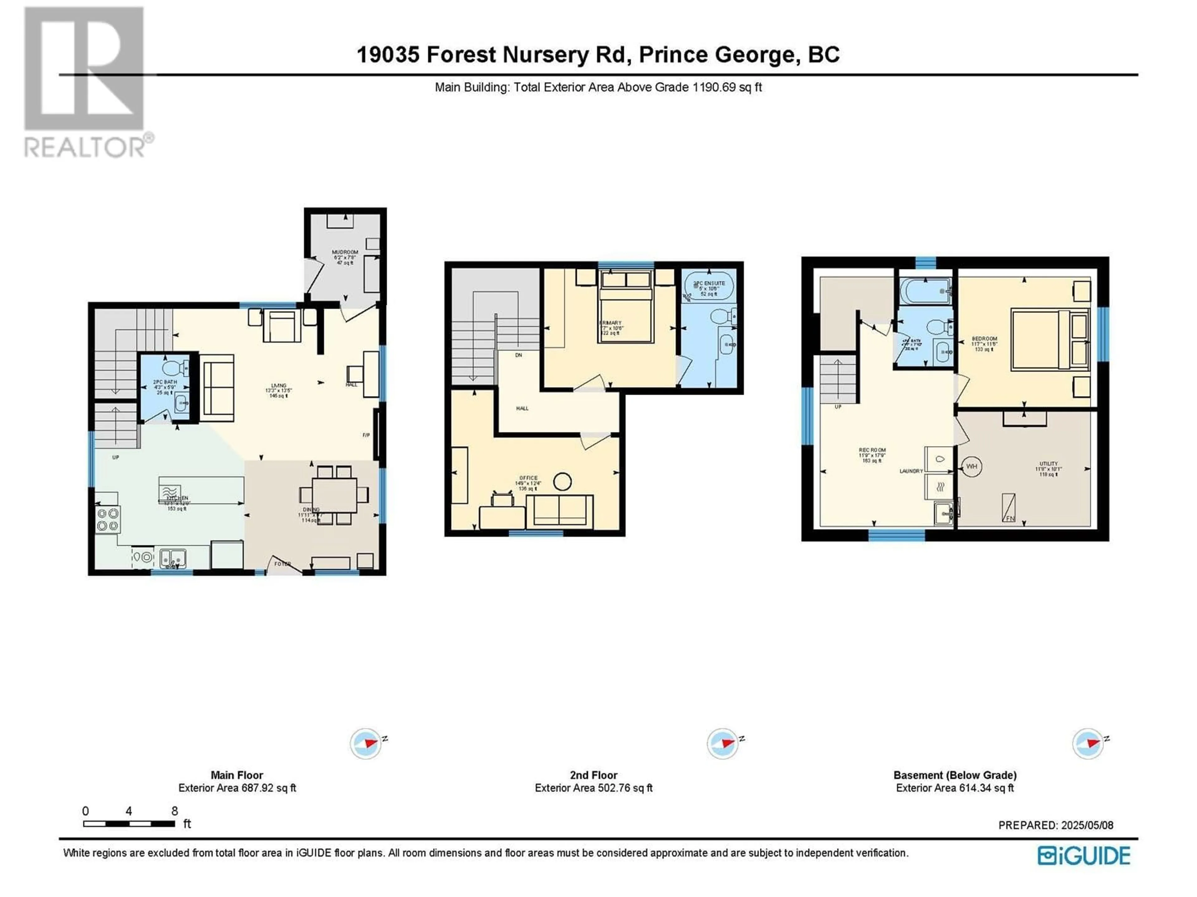 Floor plan for 19035 FOREST NURSERY ROAD, Prince George British Columbia V2N5Y7