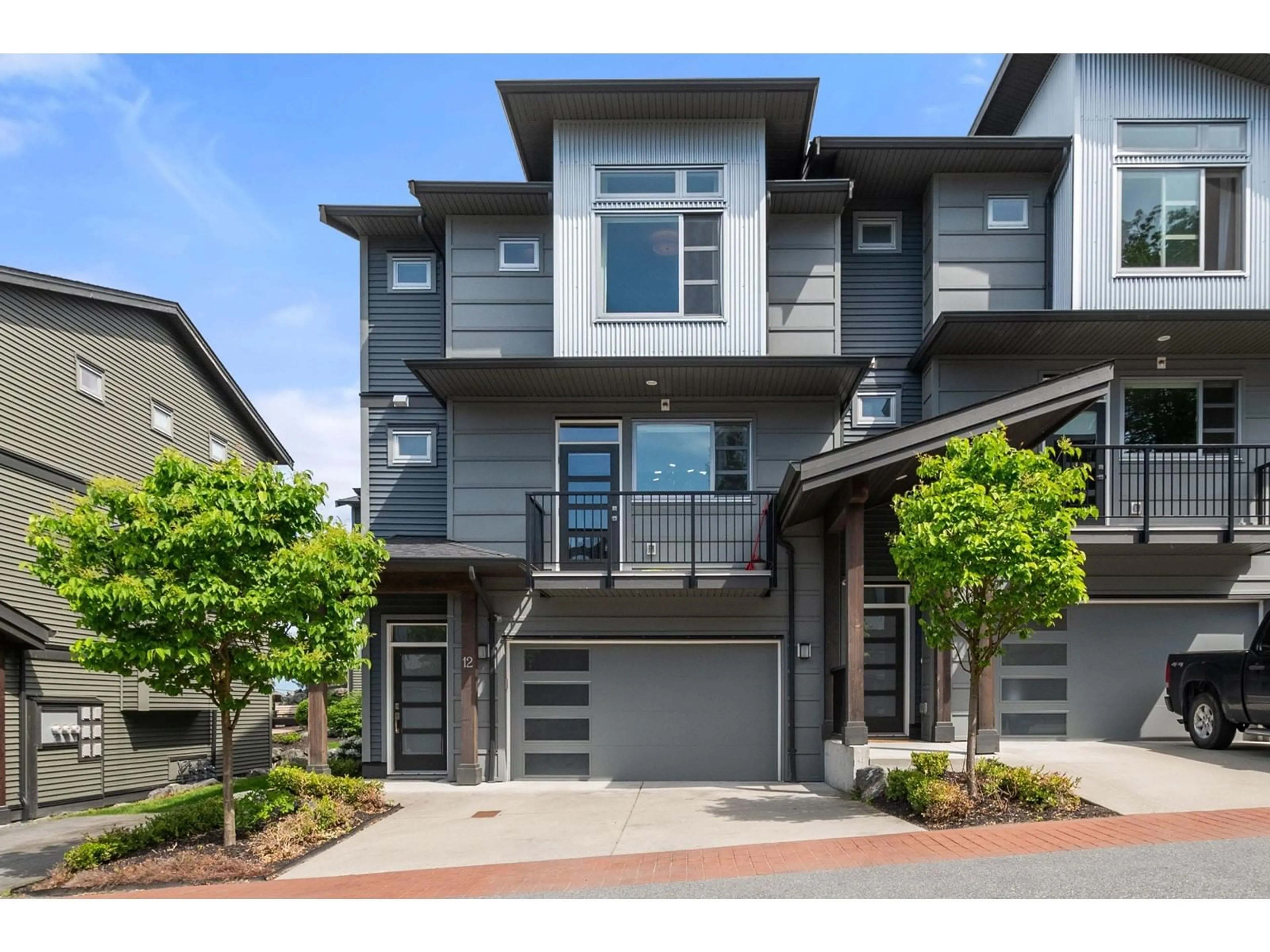 Home with vinyl exterior material, street for 12 - 43680 CHILLIWACK MOUNTAIN ROAD, Chilliwack British Columbia V2R6A6
