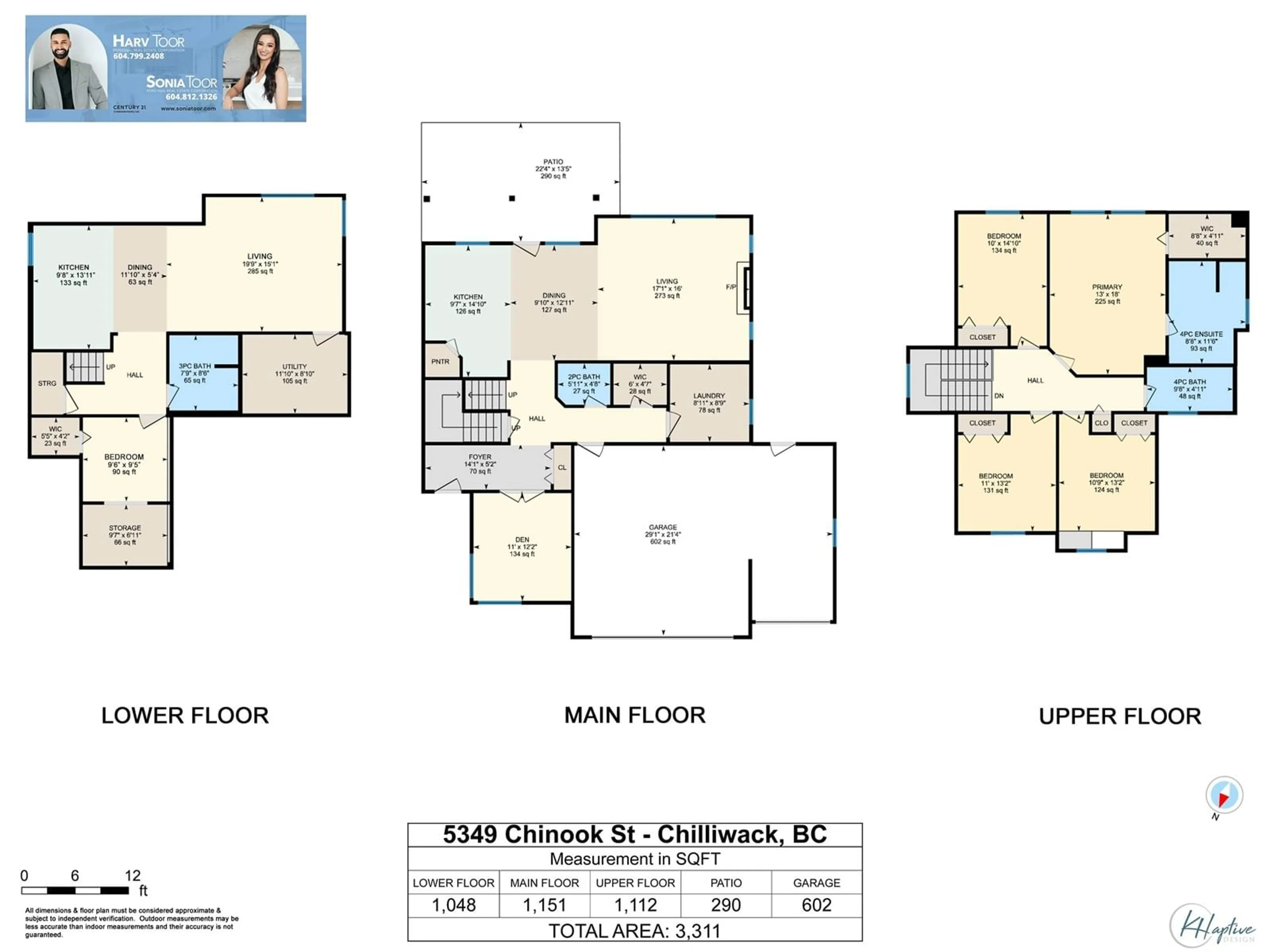 Floor plan for 5349 CHINOOK STREET, Chilliwack British Columbia V2R0A4