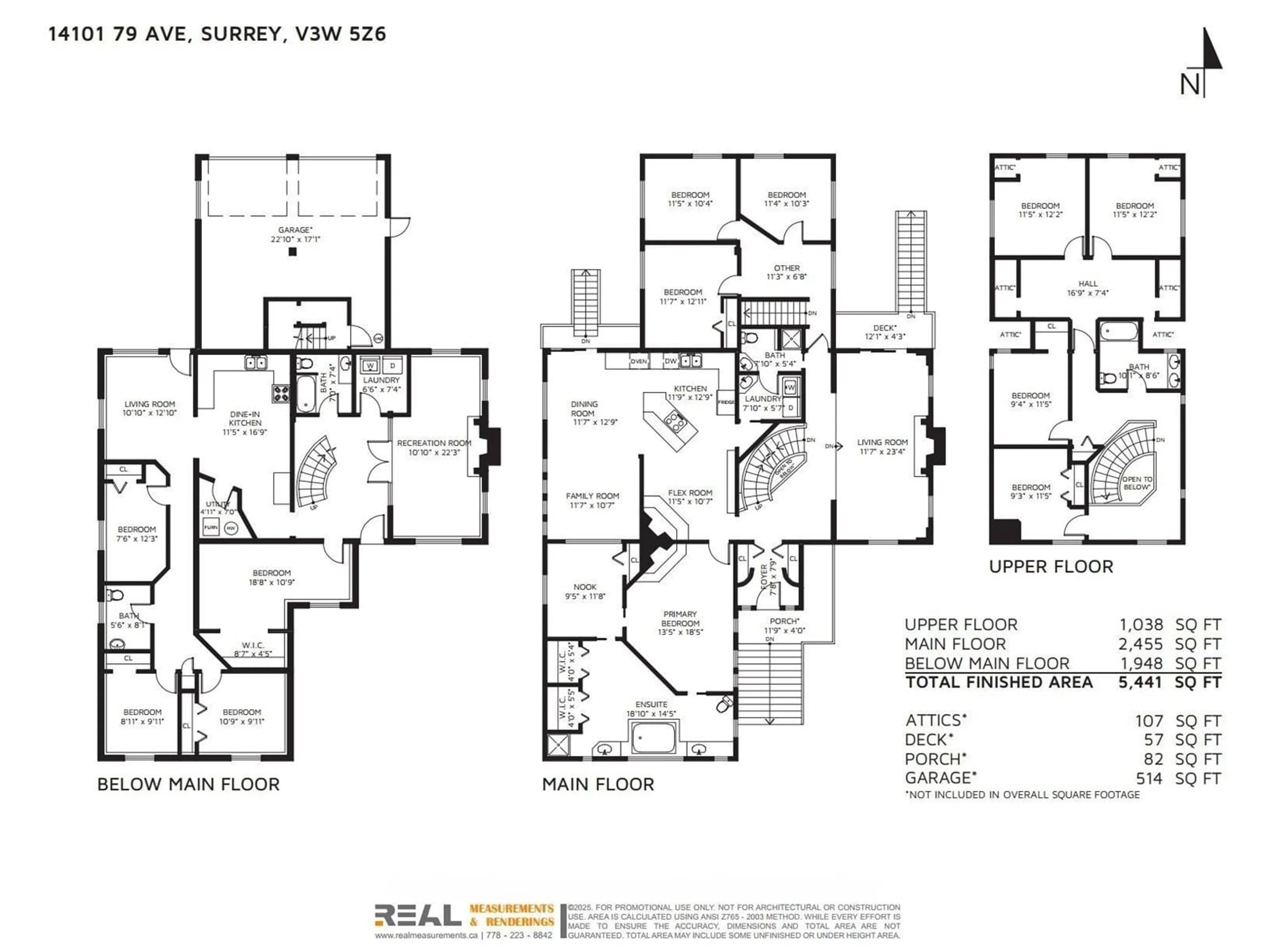Floor plan for 14101 79, Surrey British Columbia V3W5Z6