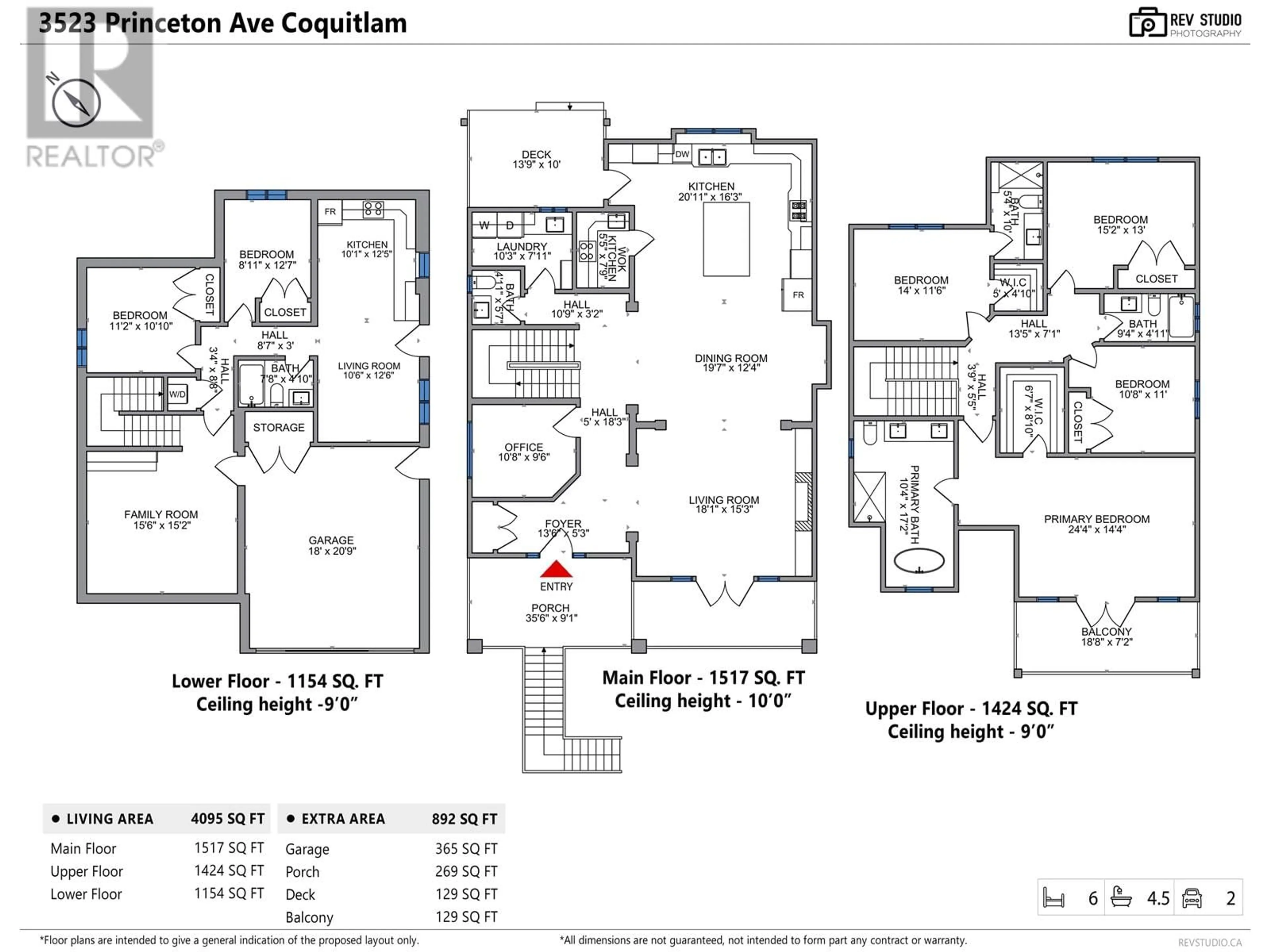 Floor plan for 3523 PRINCETON AVENUE, Coquitlam British Columbia V3E0K3