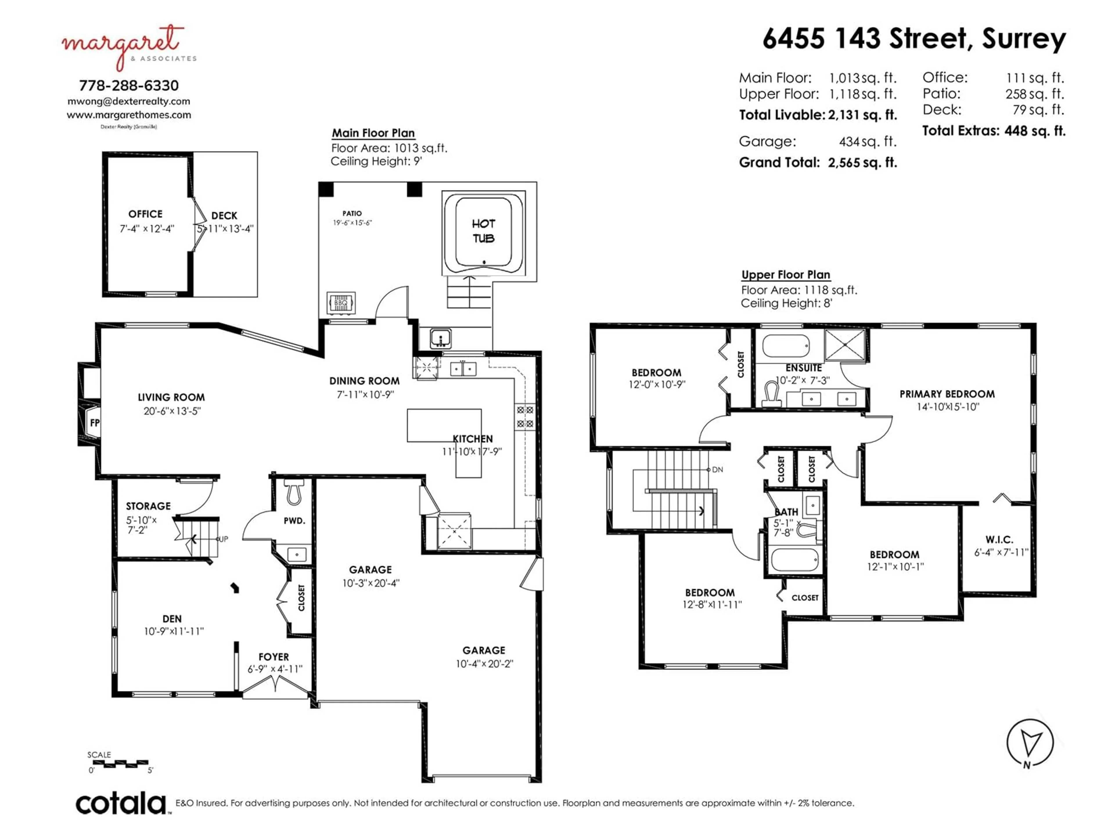 Floor plan for 6455 143, Surrey British Columbia V3W1T4
