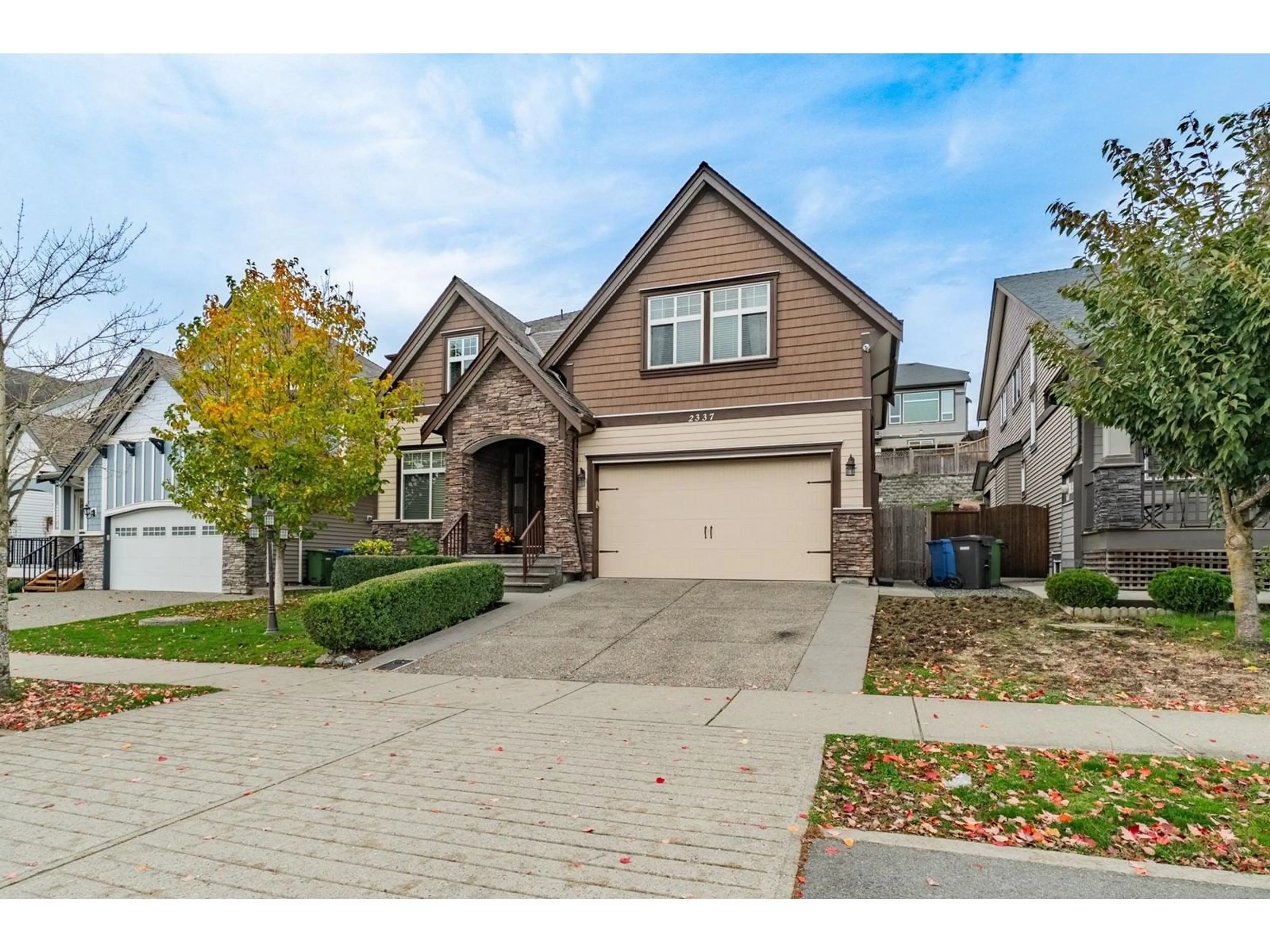 Home with brick exterior material, street for 2337 MERLOT, Abbotsford British Columbia V4X0A6