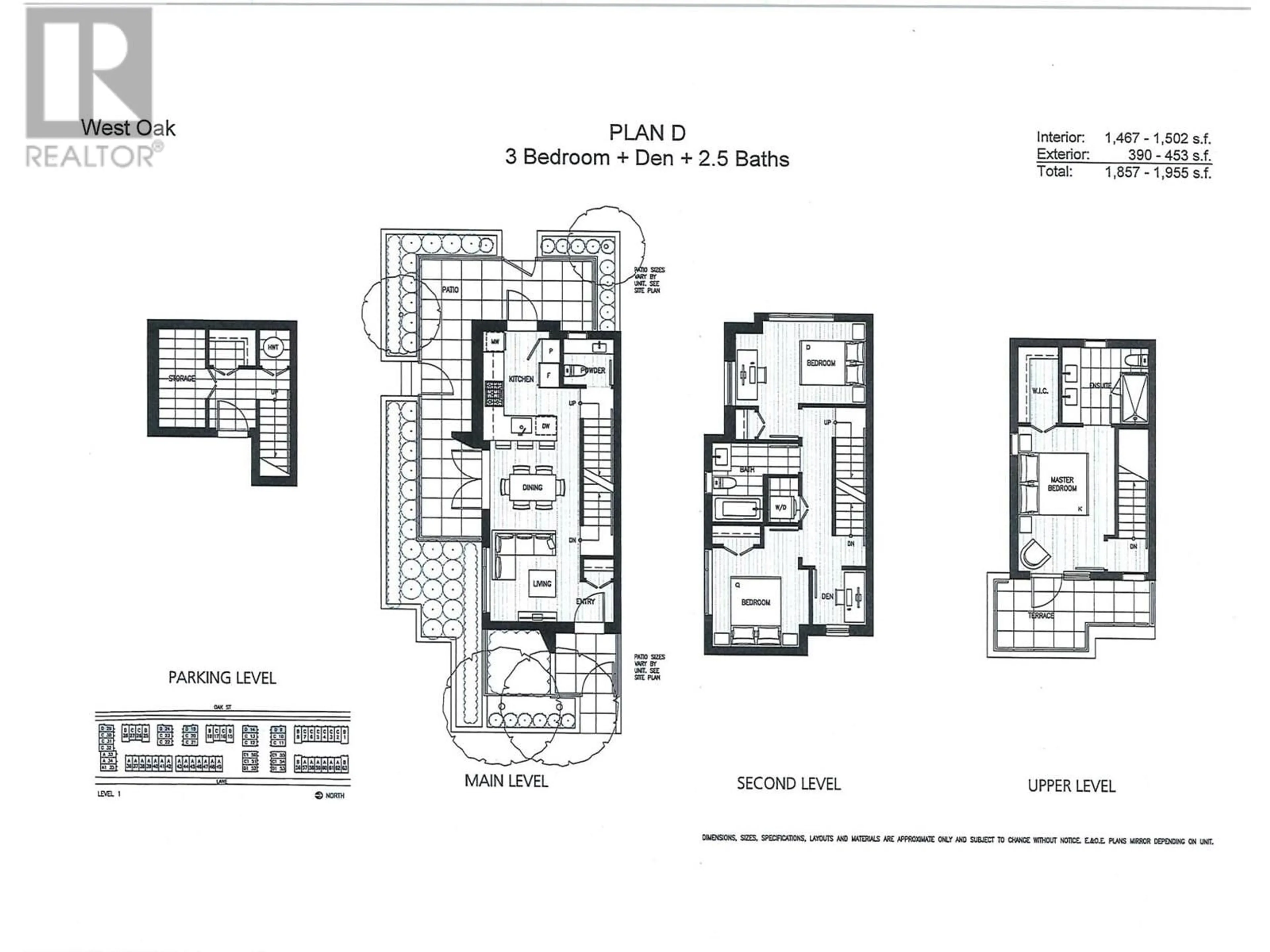 Floor plan for 6322 OAK STREET, Vancouver British Columbia V6M2W4