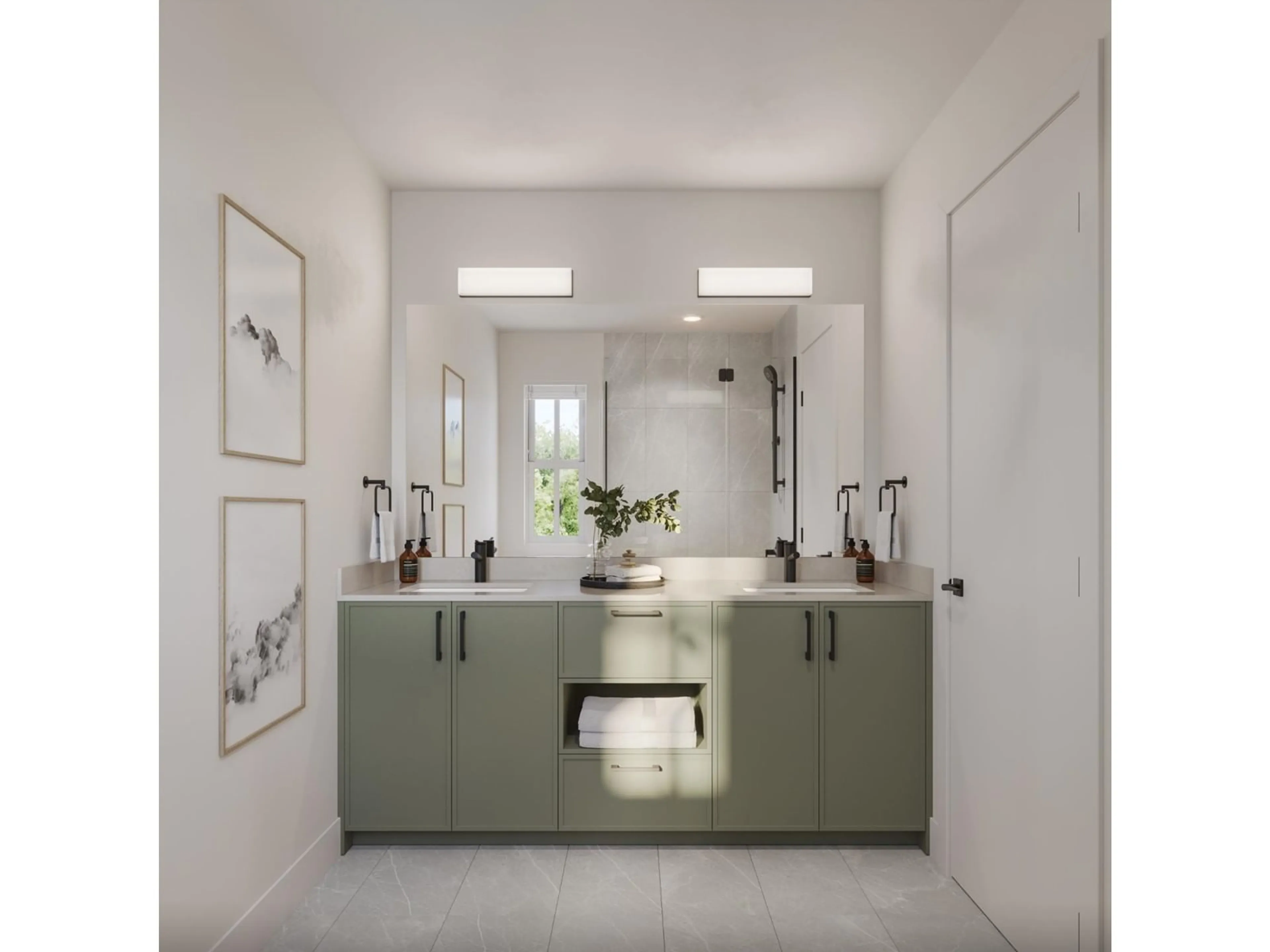 Contemporary bathroom, ceramic/tile floor for 43 - 7661 198B, Langley British Columbia V0V0V0