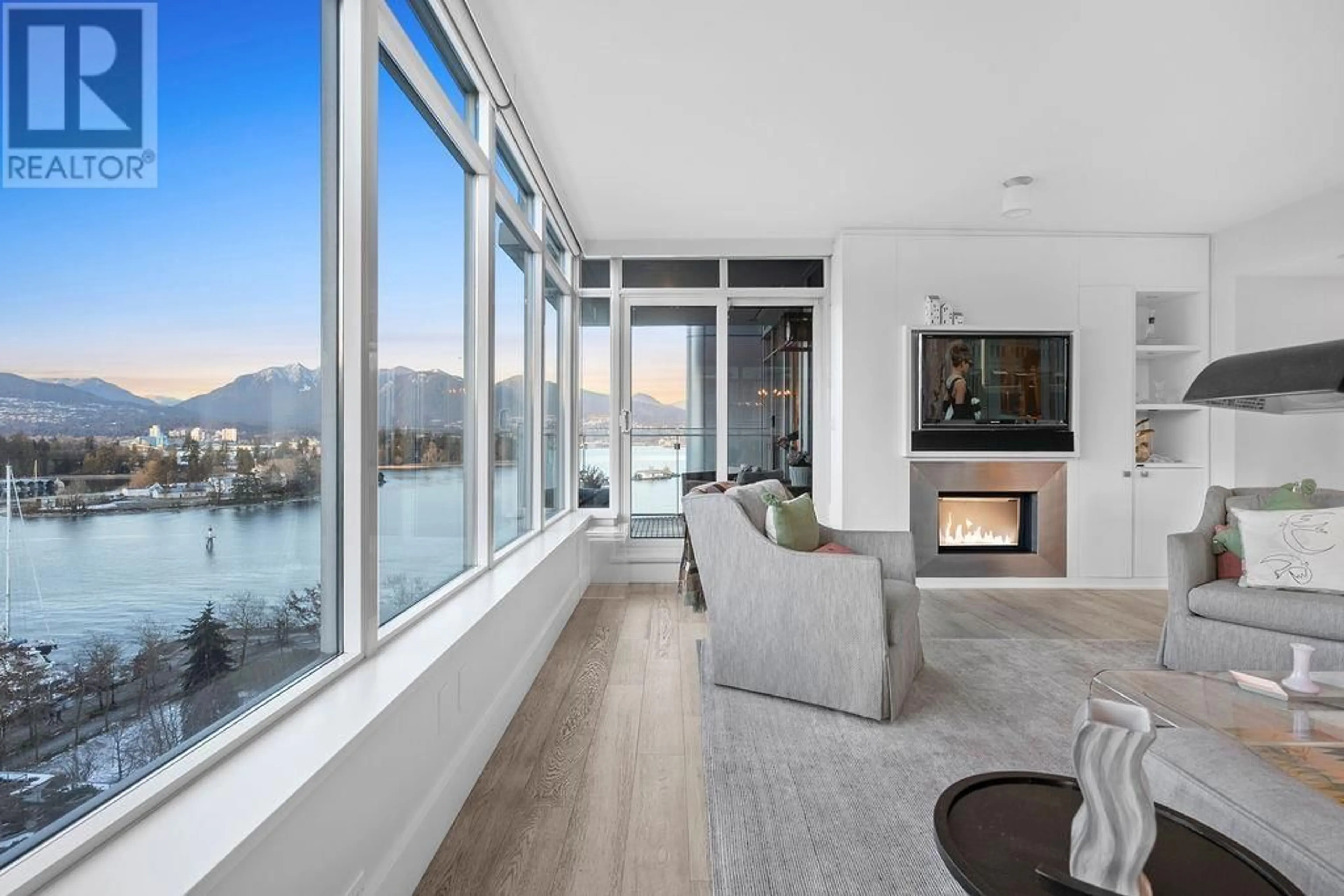Living room with furniture, unknown for 1304 - 1281 CORDOVA STREET, Vancouver British Columbia V6C3R5