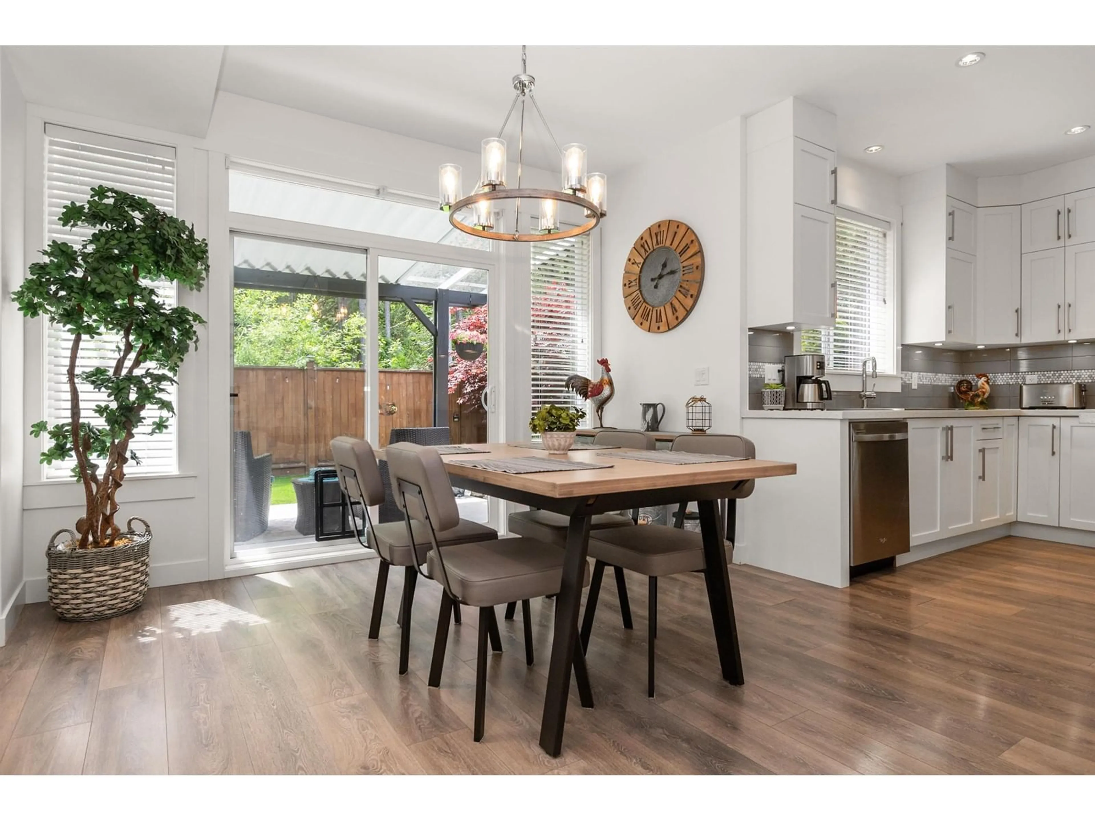 Open concept kitchen, wood/laminate floor for 26 - 63650 FLOOD HOPE ROAD, Hope British Columbia V0X1L2