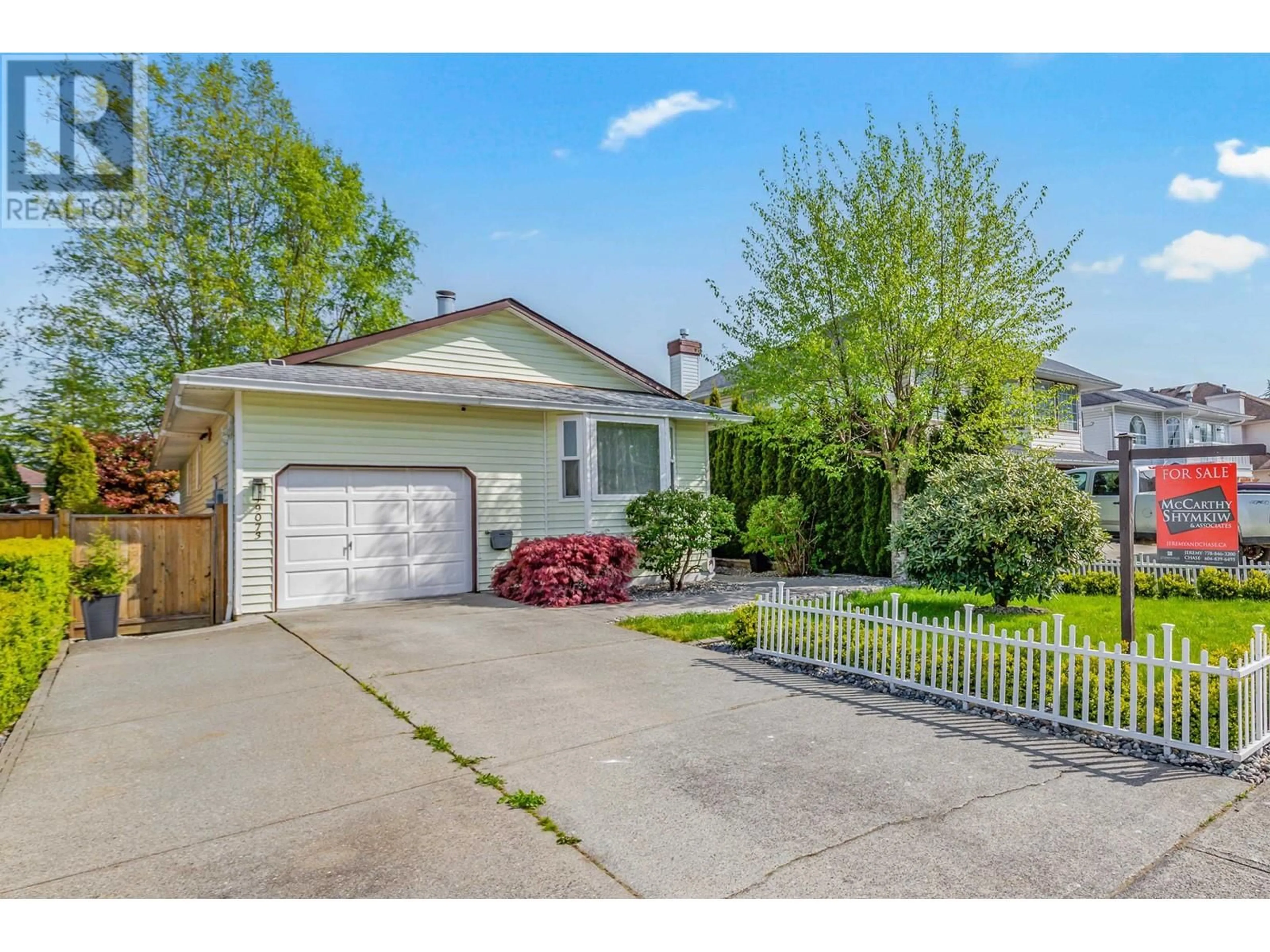 Home with vinyl exterior material, street for 19073 117A AVENUE, Pitt Meadows British Columbia V3Y1Y5