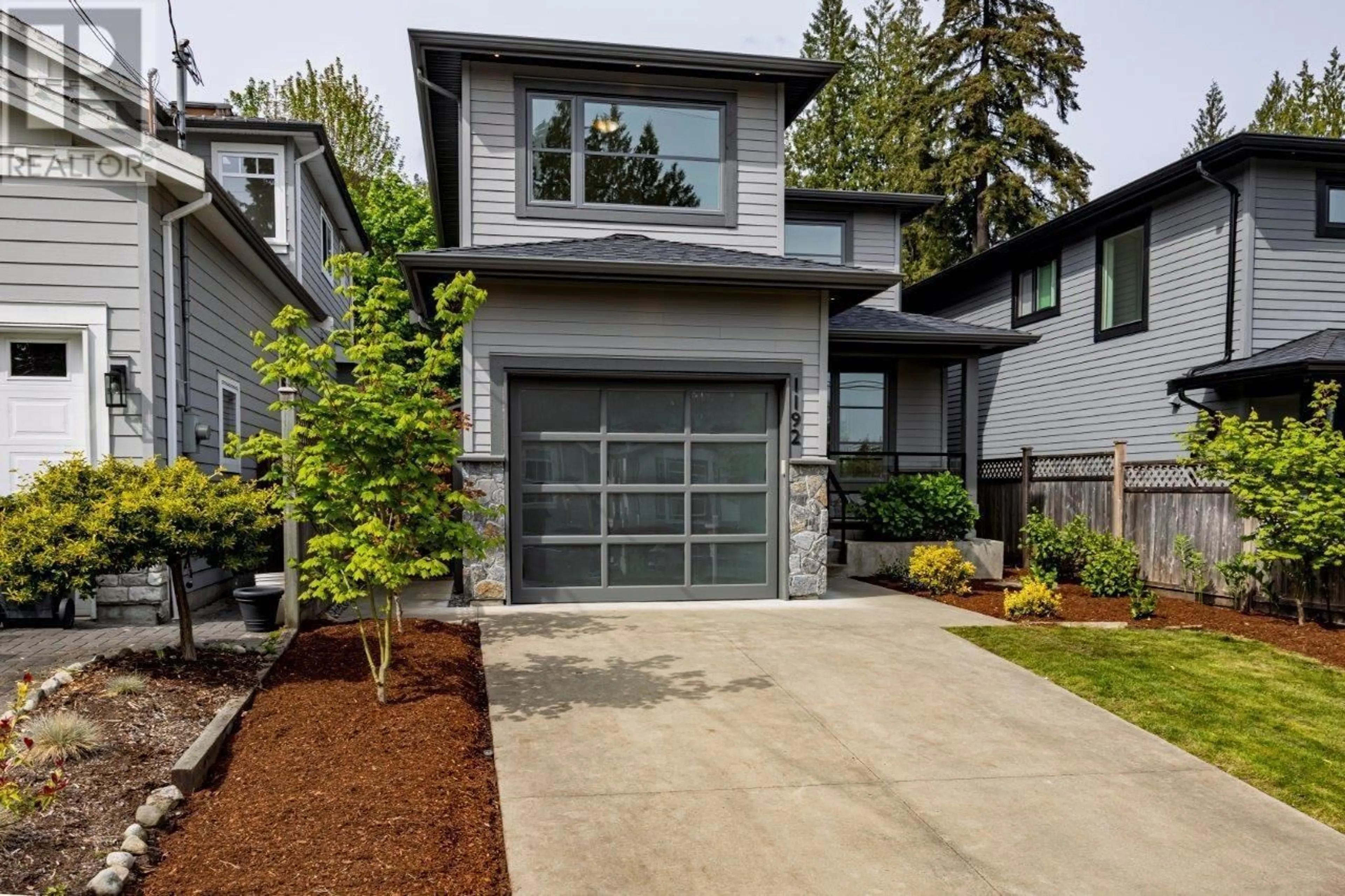Home with brick exterior material, street for 1192 CROFT ROAD, North Vancouver British Columbia V7K1K1