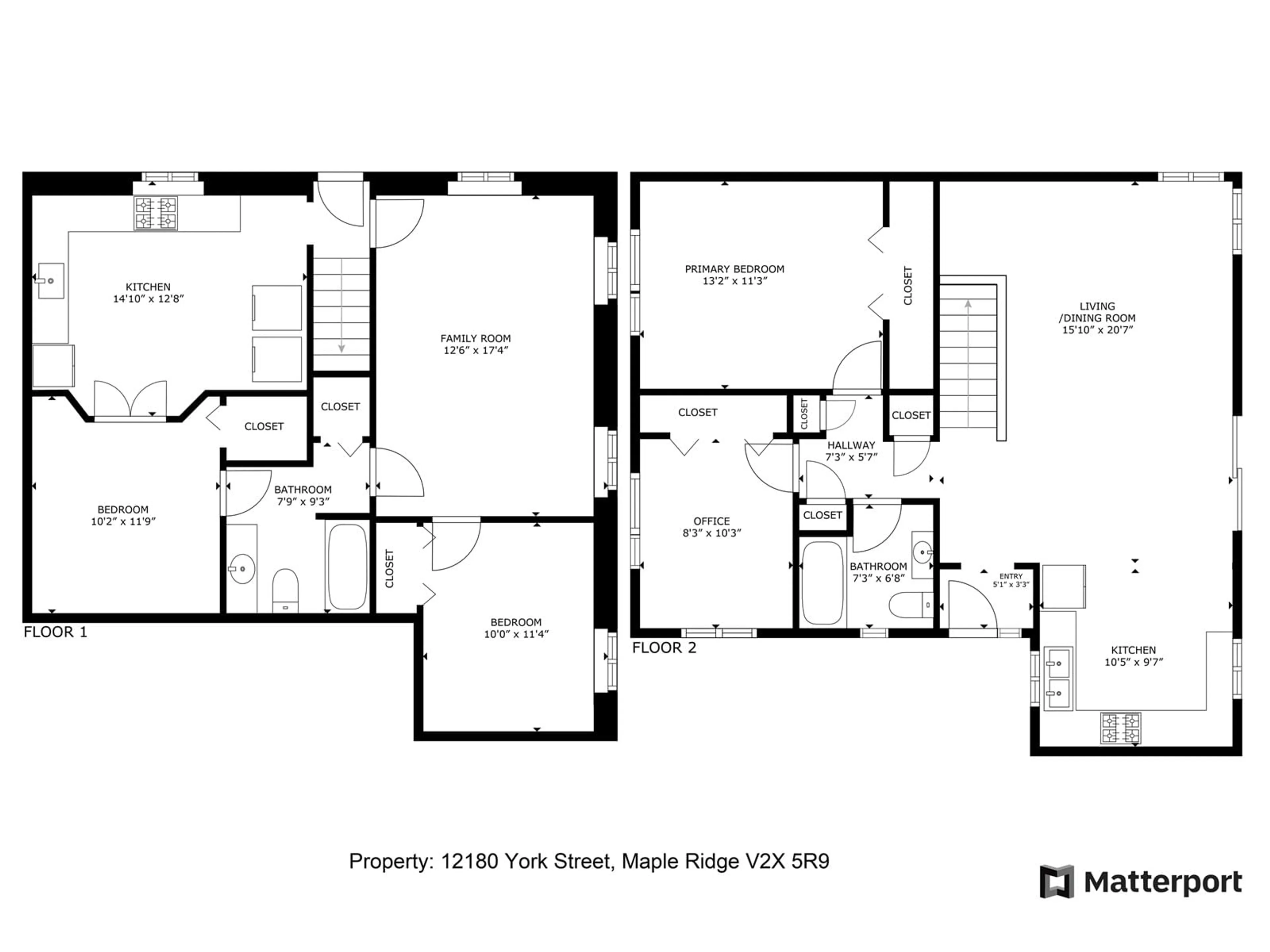 Floor plan for 413 - 15825 85, Surrey British Columbia V4N6W9