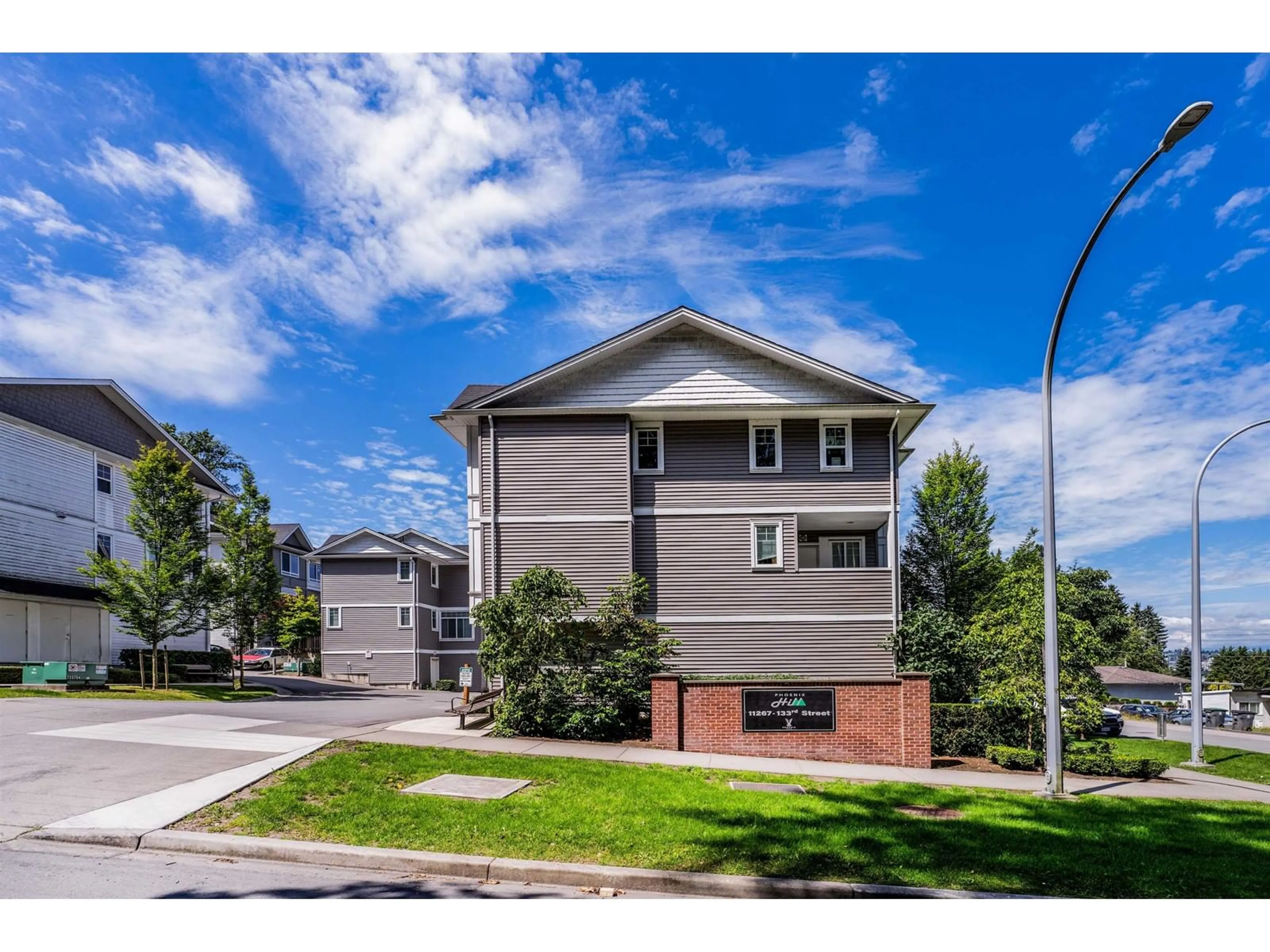 Home with brick exterior material, street for 2 - 11267 133, Surrey British Columbia V3R0E3