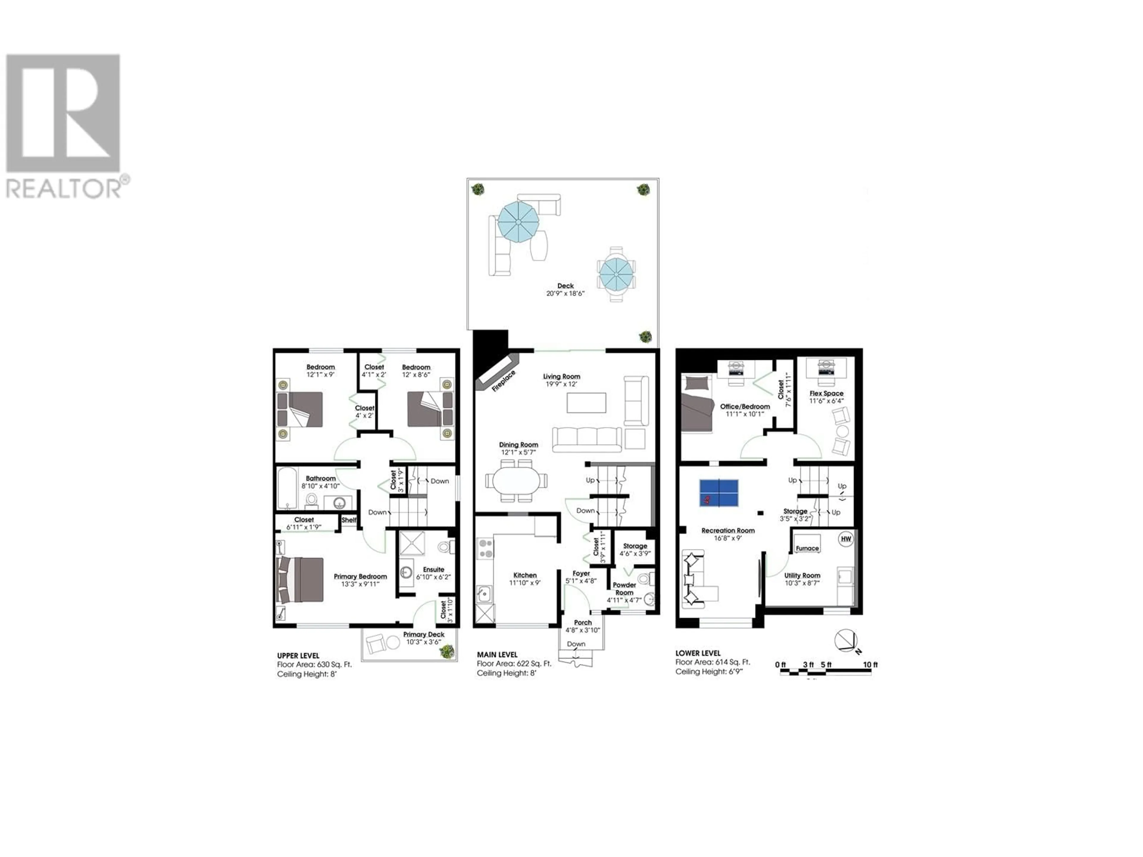 Floor plan for 4611 HOSKINS ROAD, North Vancouver British Columbia V7K2R2